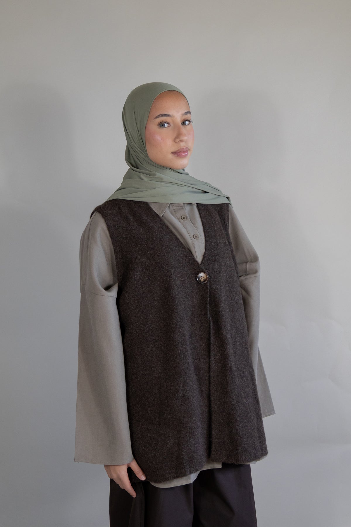 Gilet sans manches - Marron
