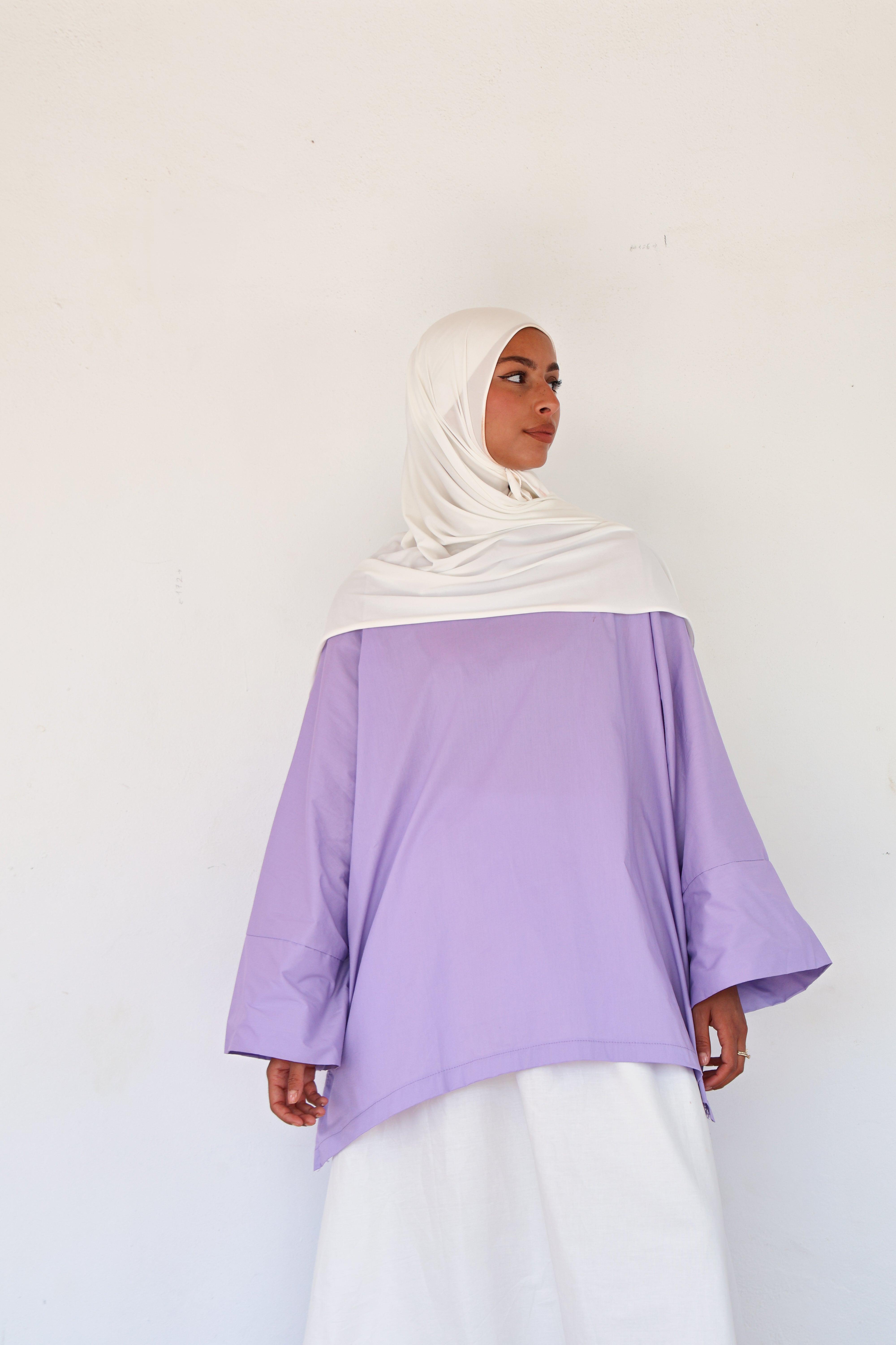 Haut NARA coton - Lila