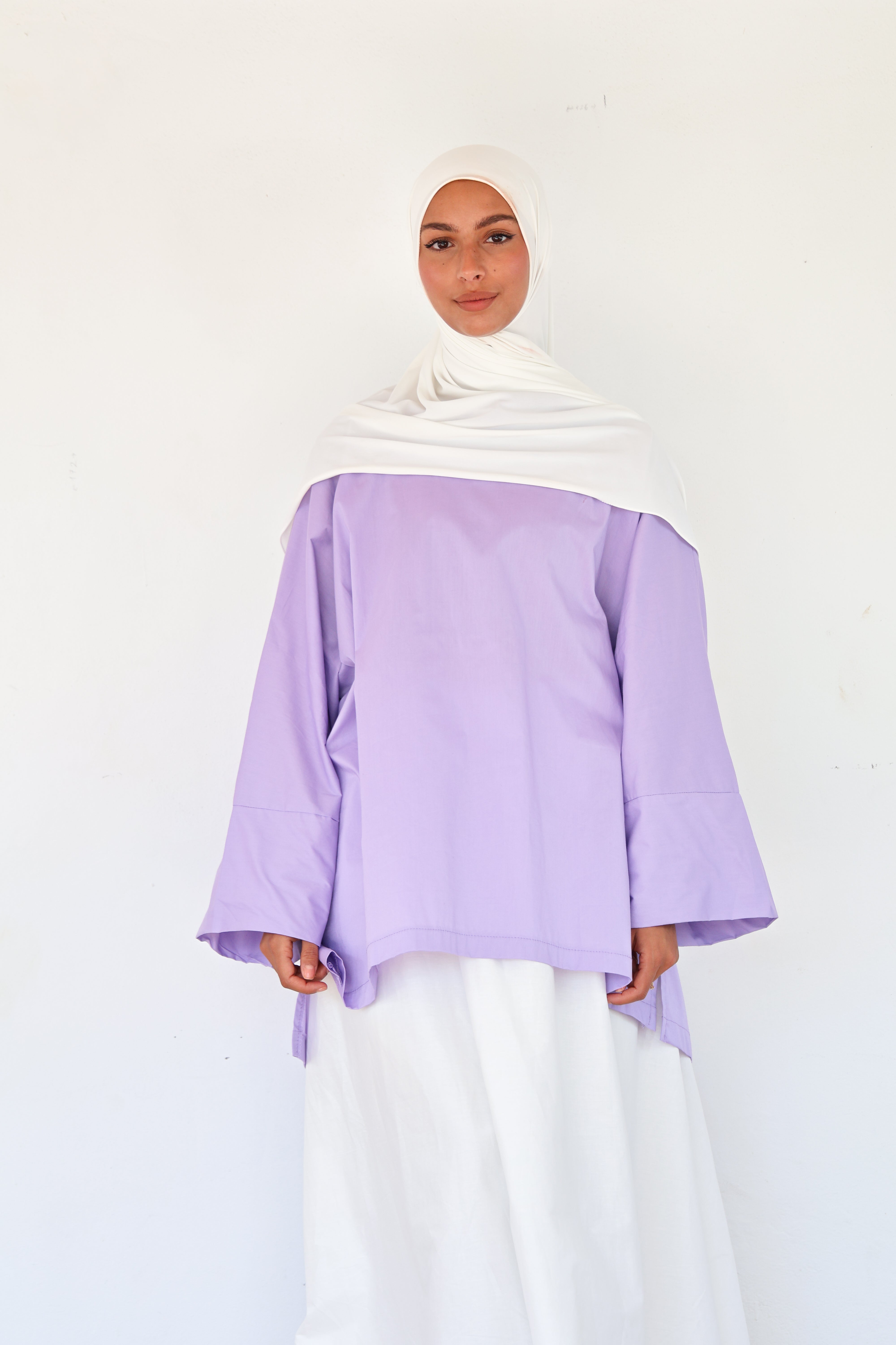 Haut NARA coton - Lila