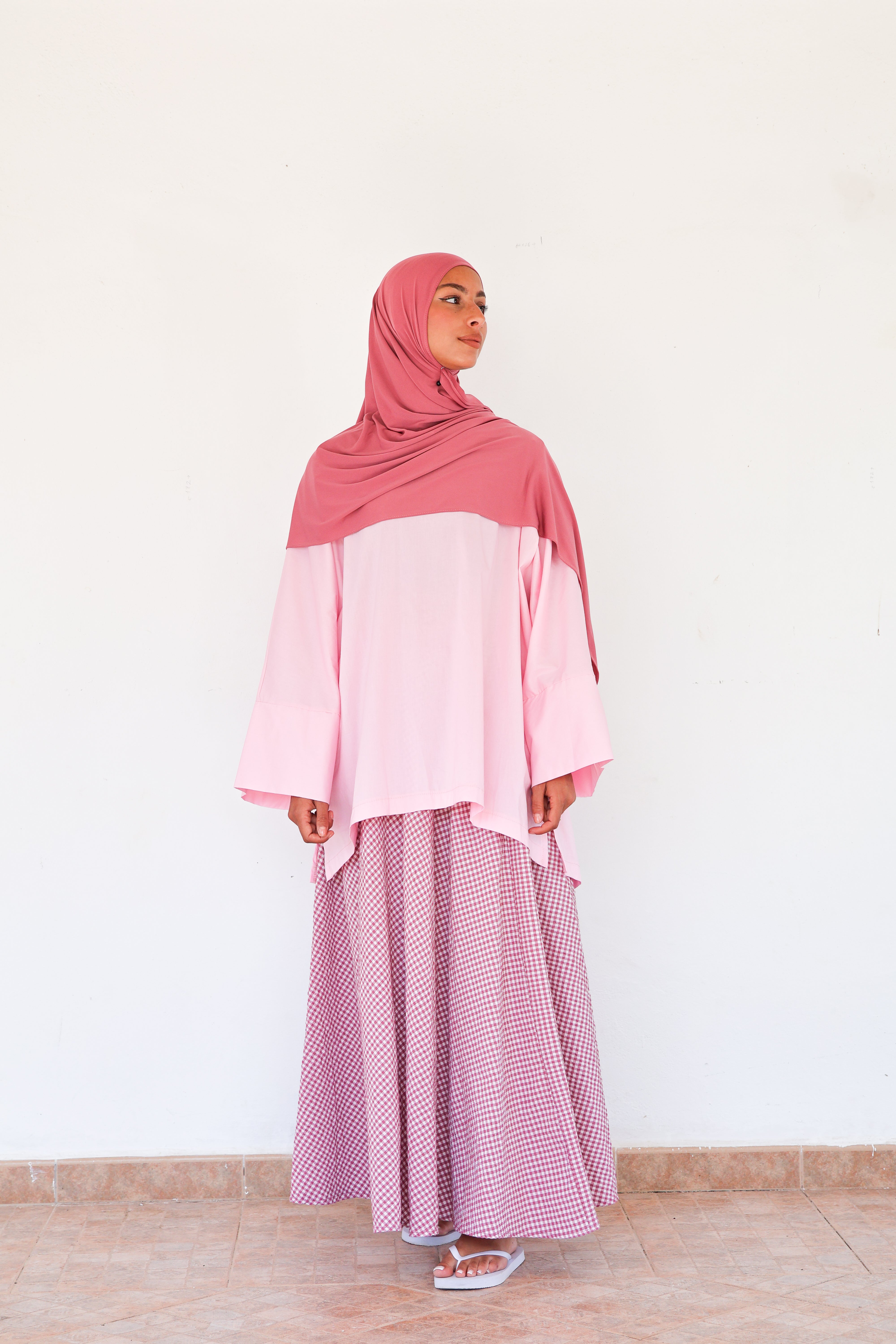 Haut NARA coton - Rose