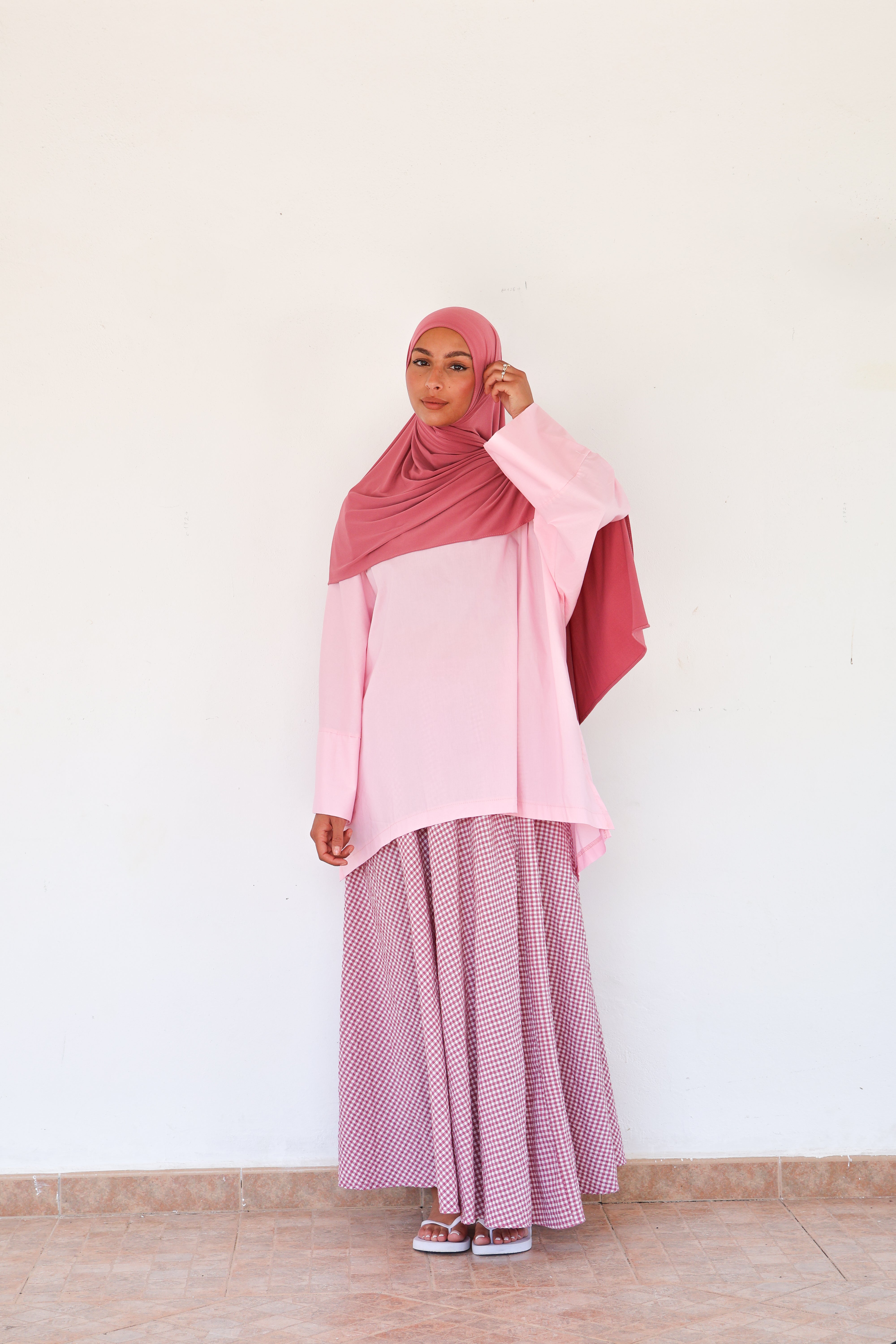 Haut NARA coton - Rose
