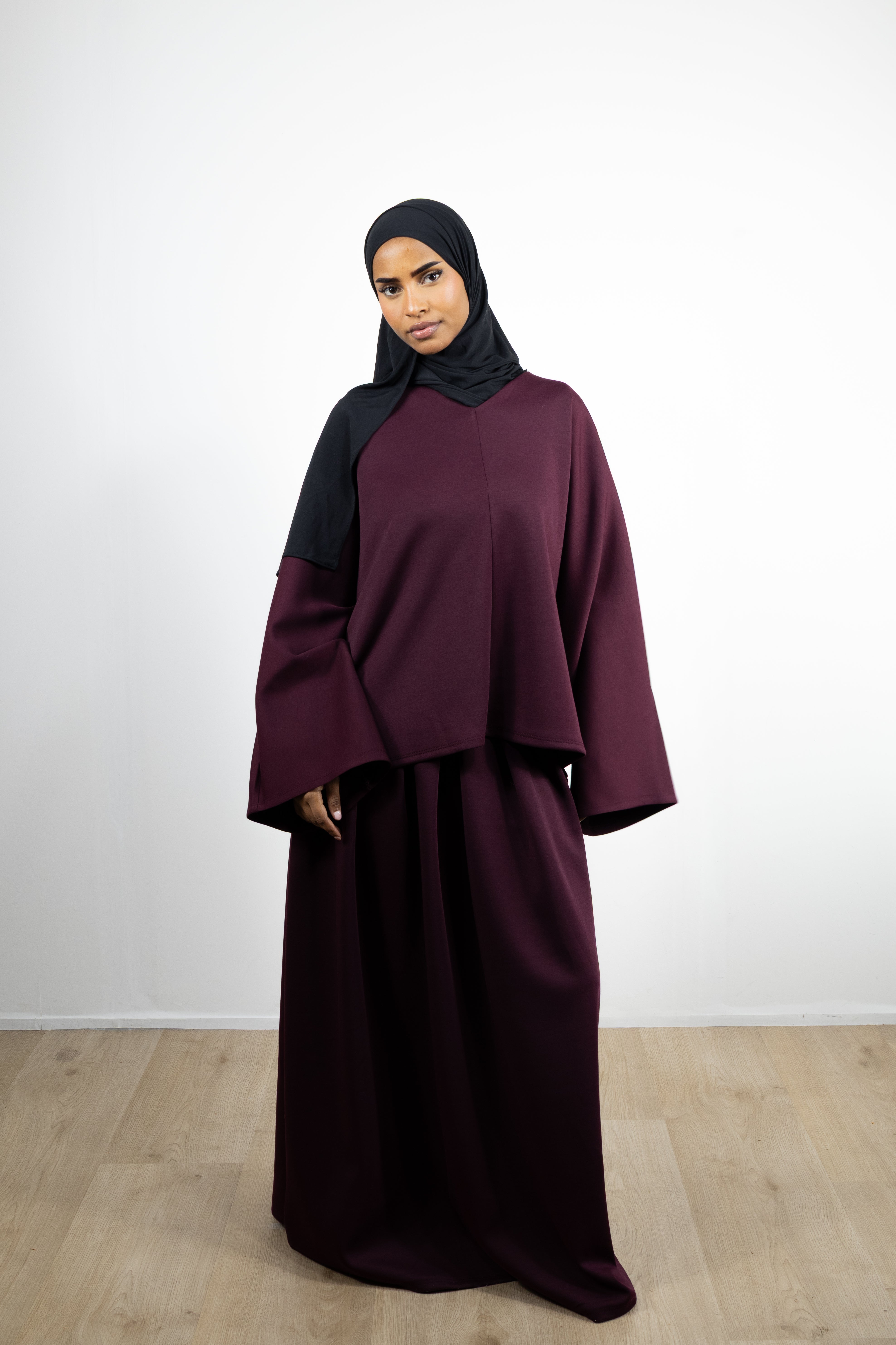 Ensemble basic jupe - Prune