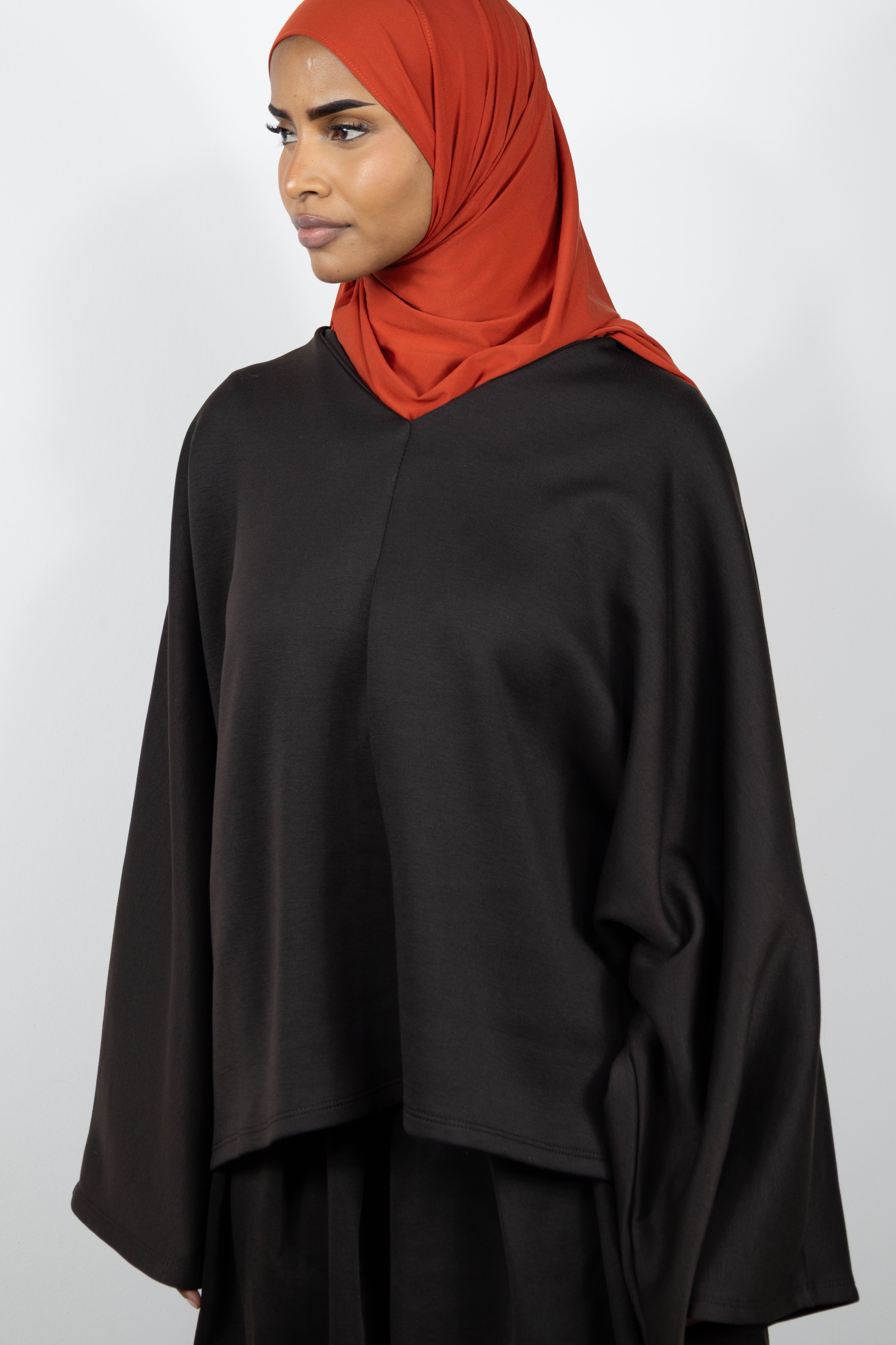 Ensemble basic jupe - Marron