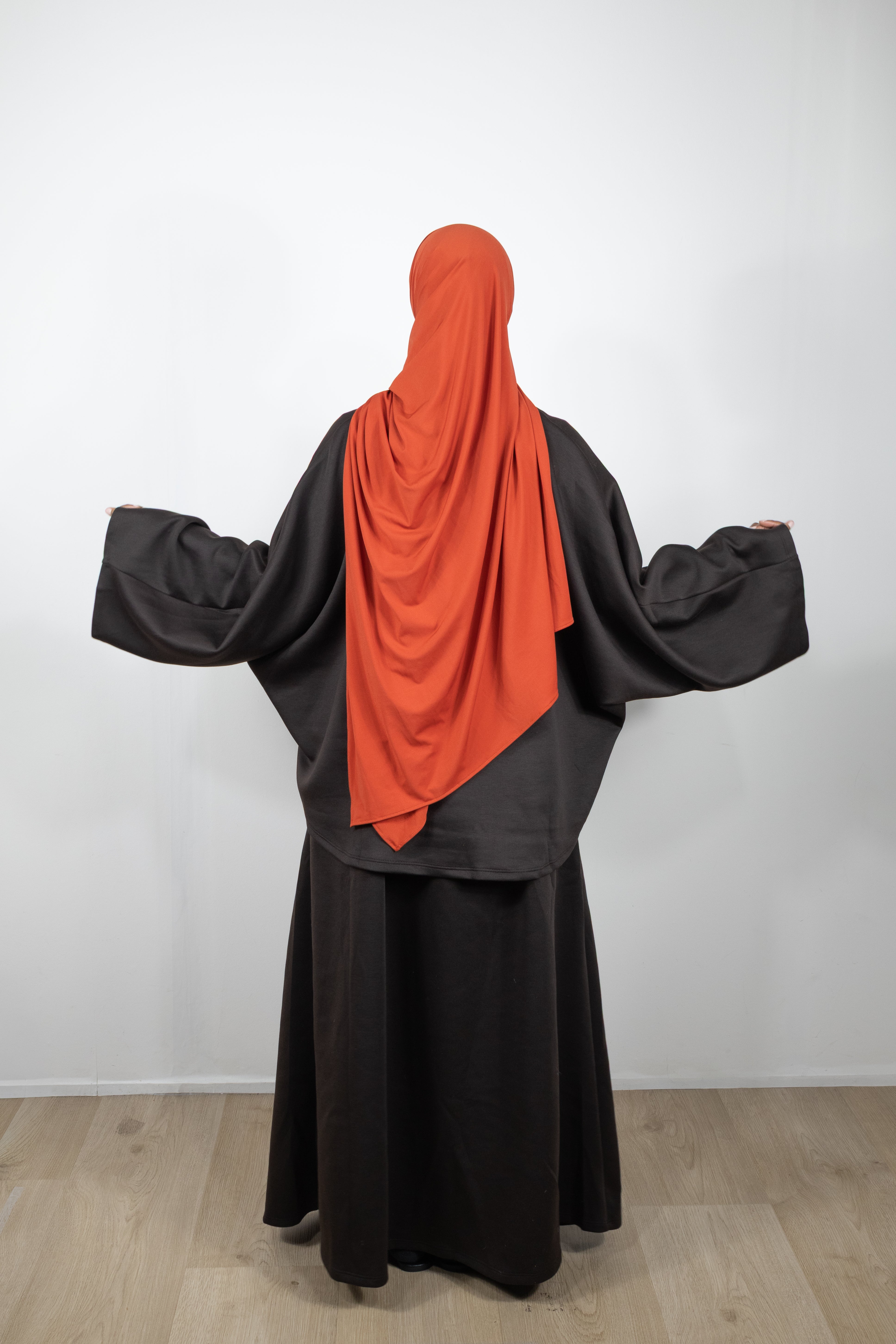 Ensemble basic jupe - Marron