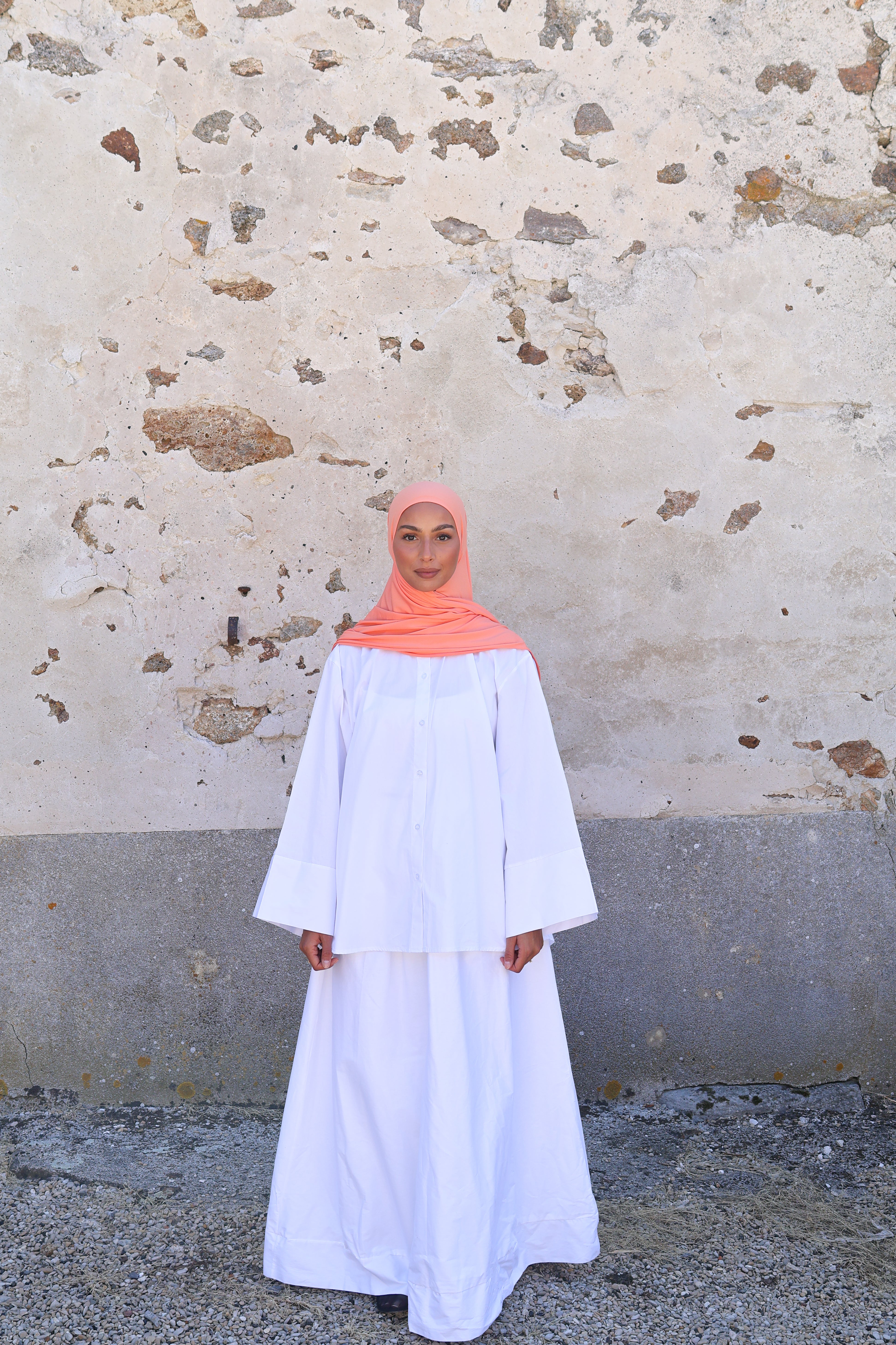 Chemise manches larges - Blanc