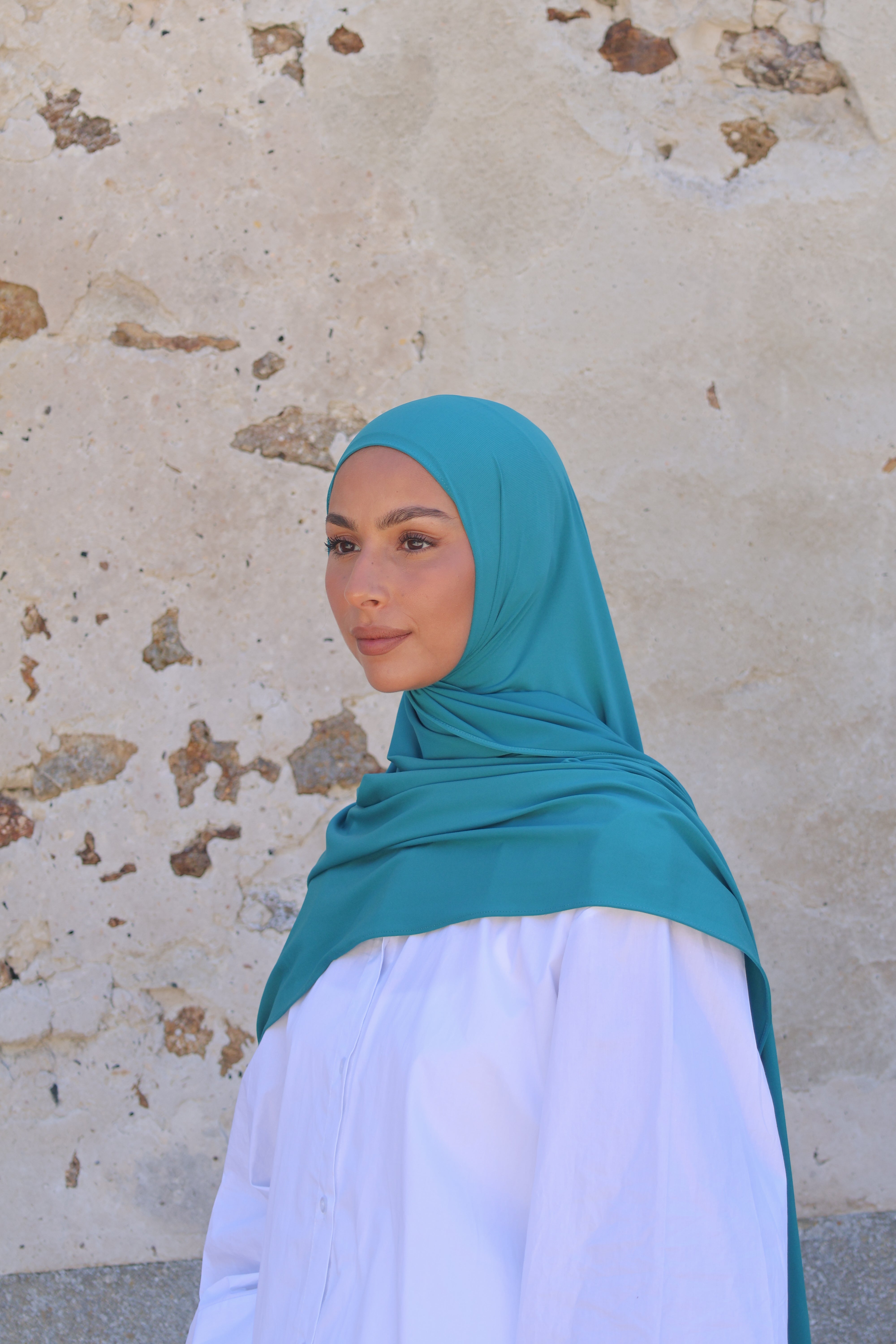 Hijab en jersey premium - Tropic