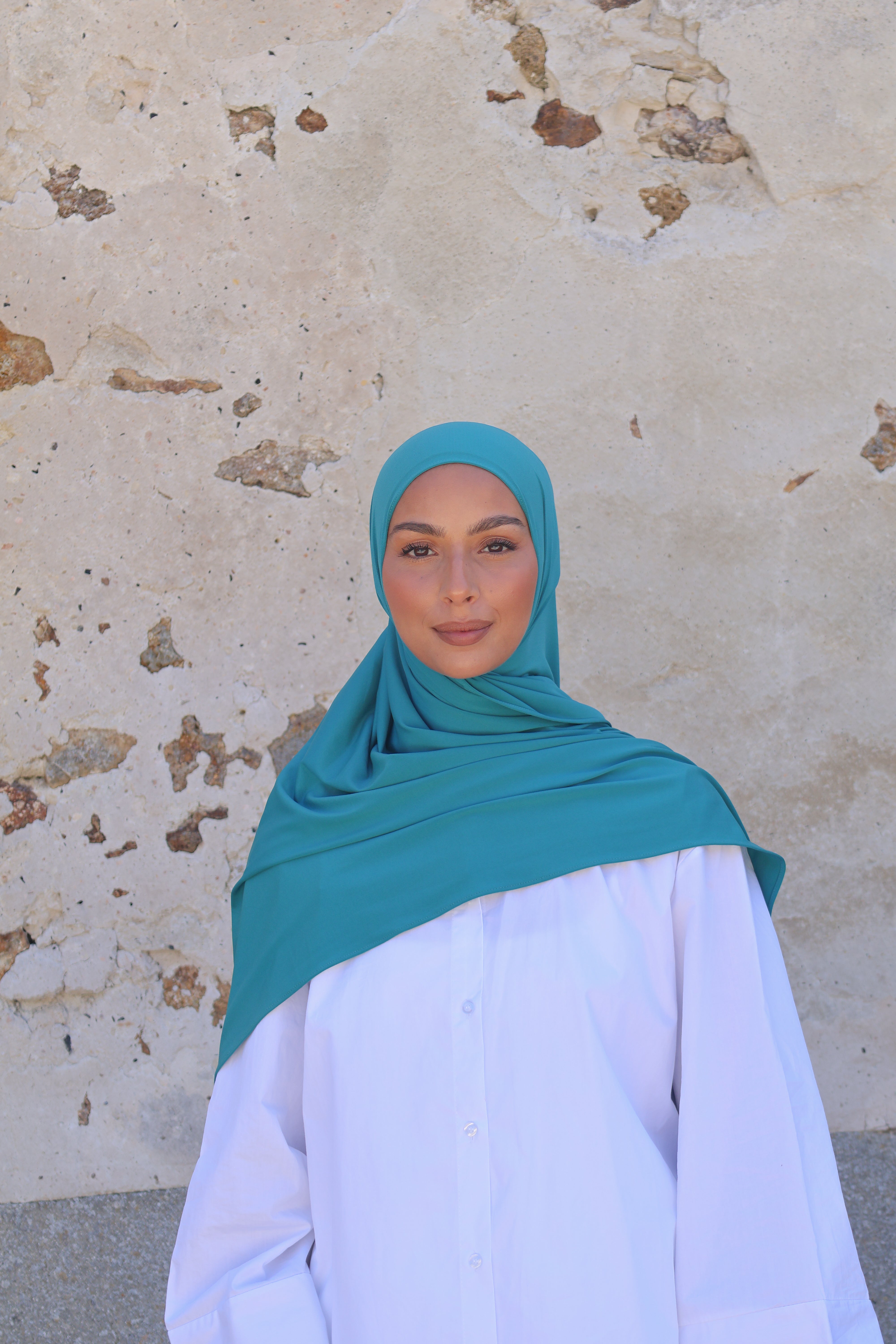 Hijab en jersey premium - Tropic