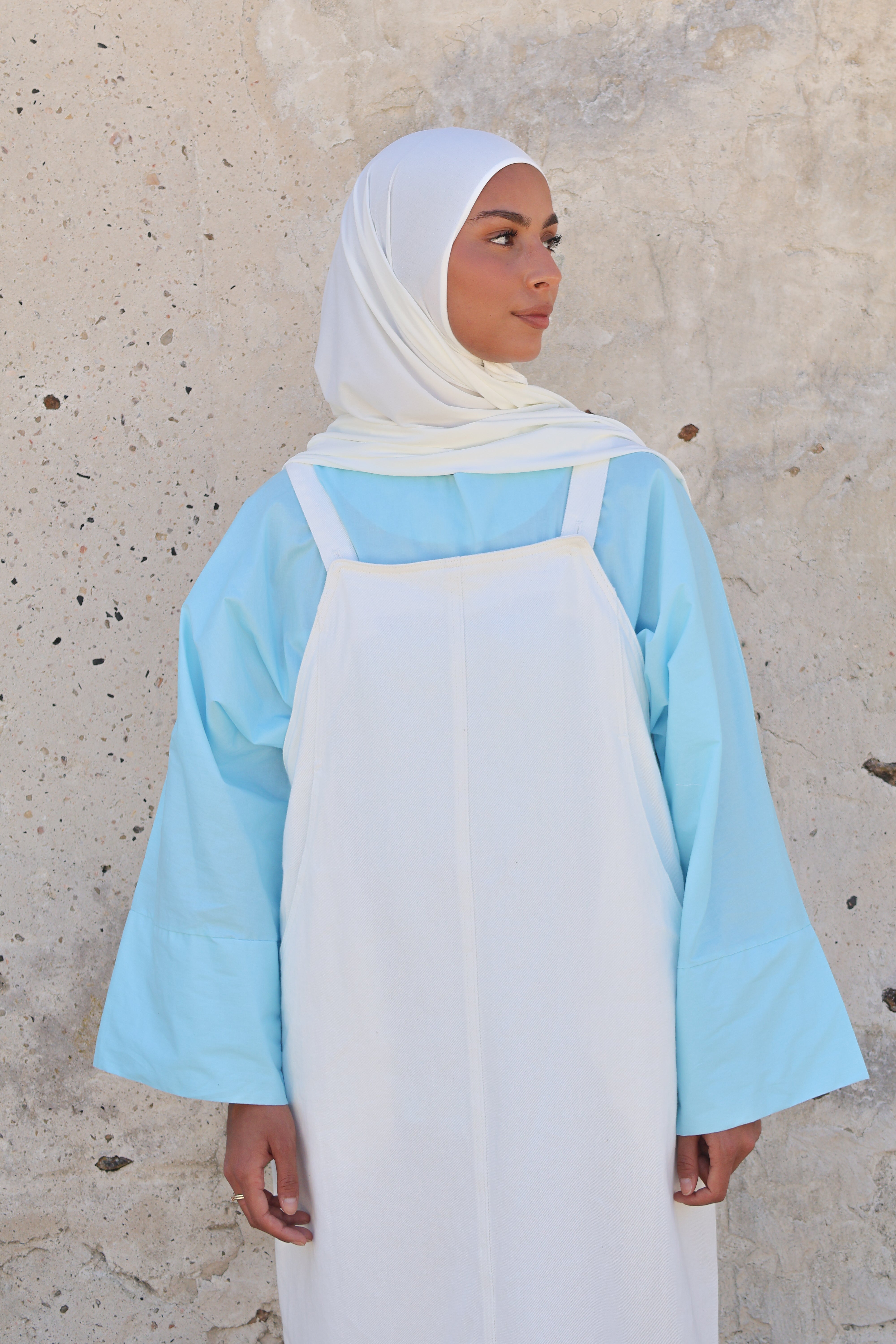 Haut NARA coton - Azur