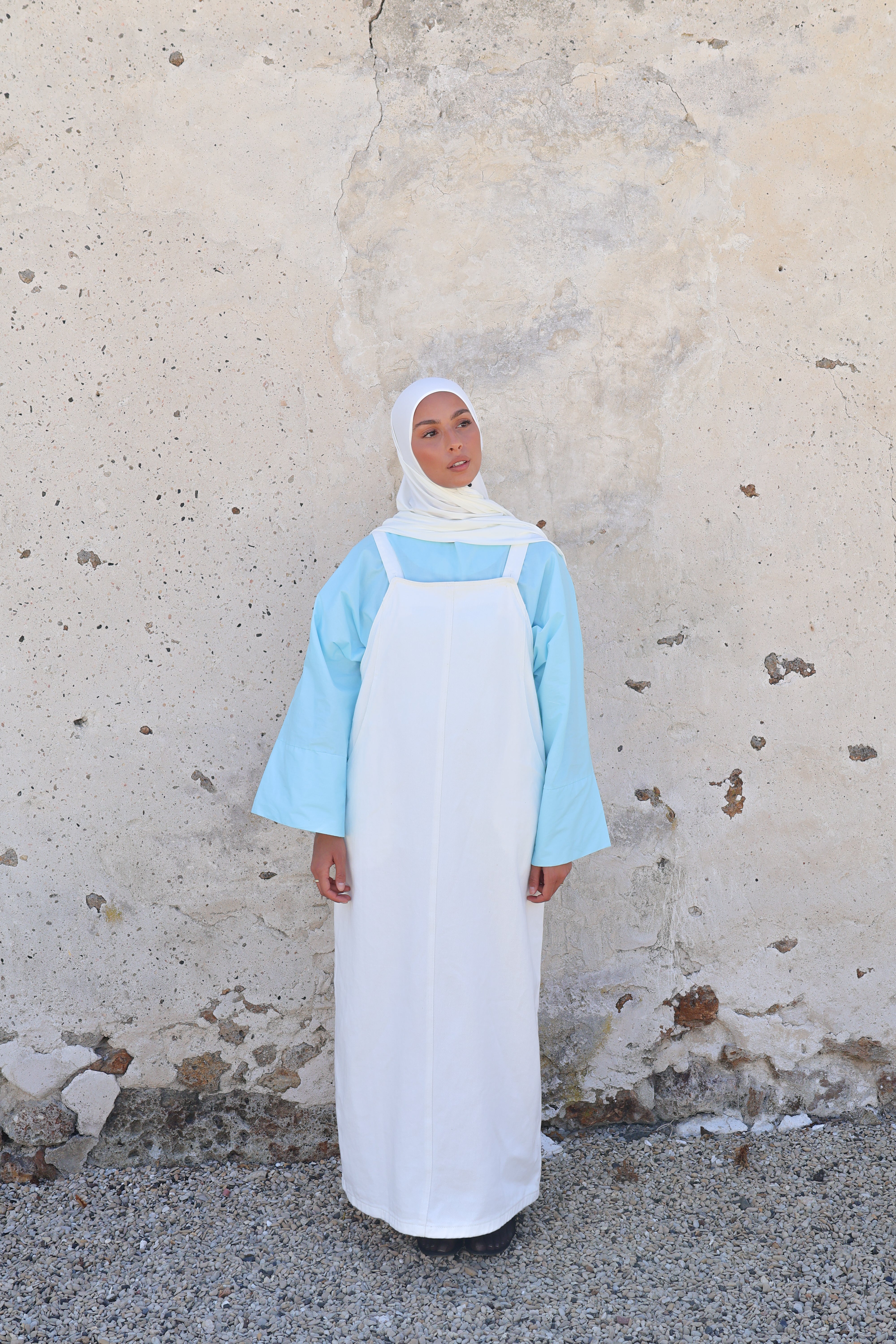 Haut NARA coton - Azur