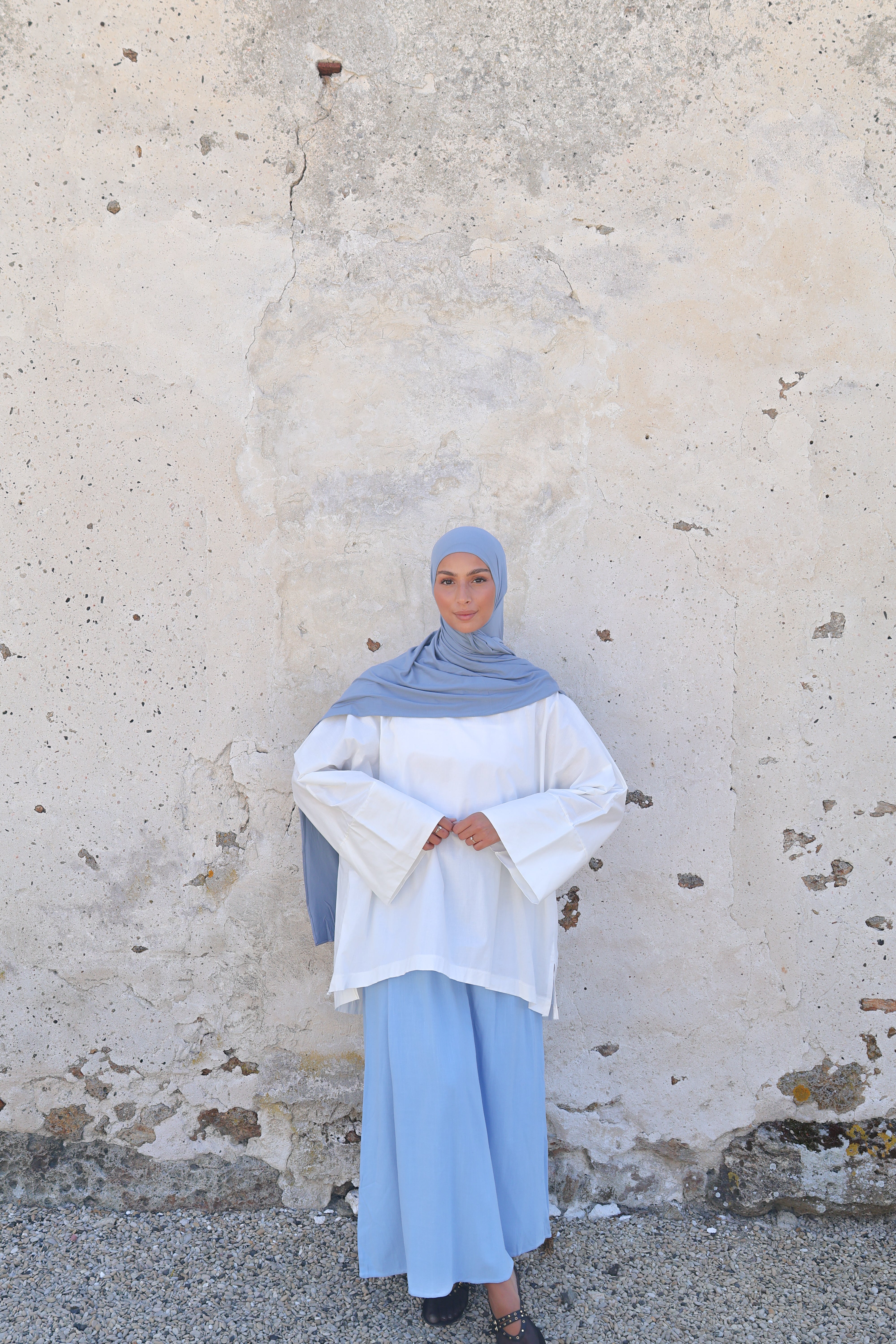Haut NARA coton - Blanc