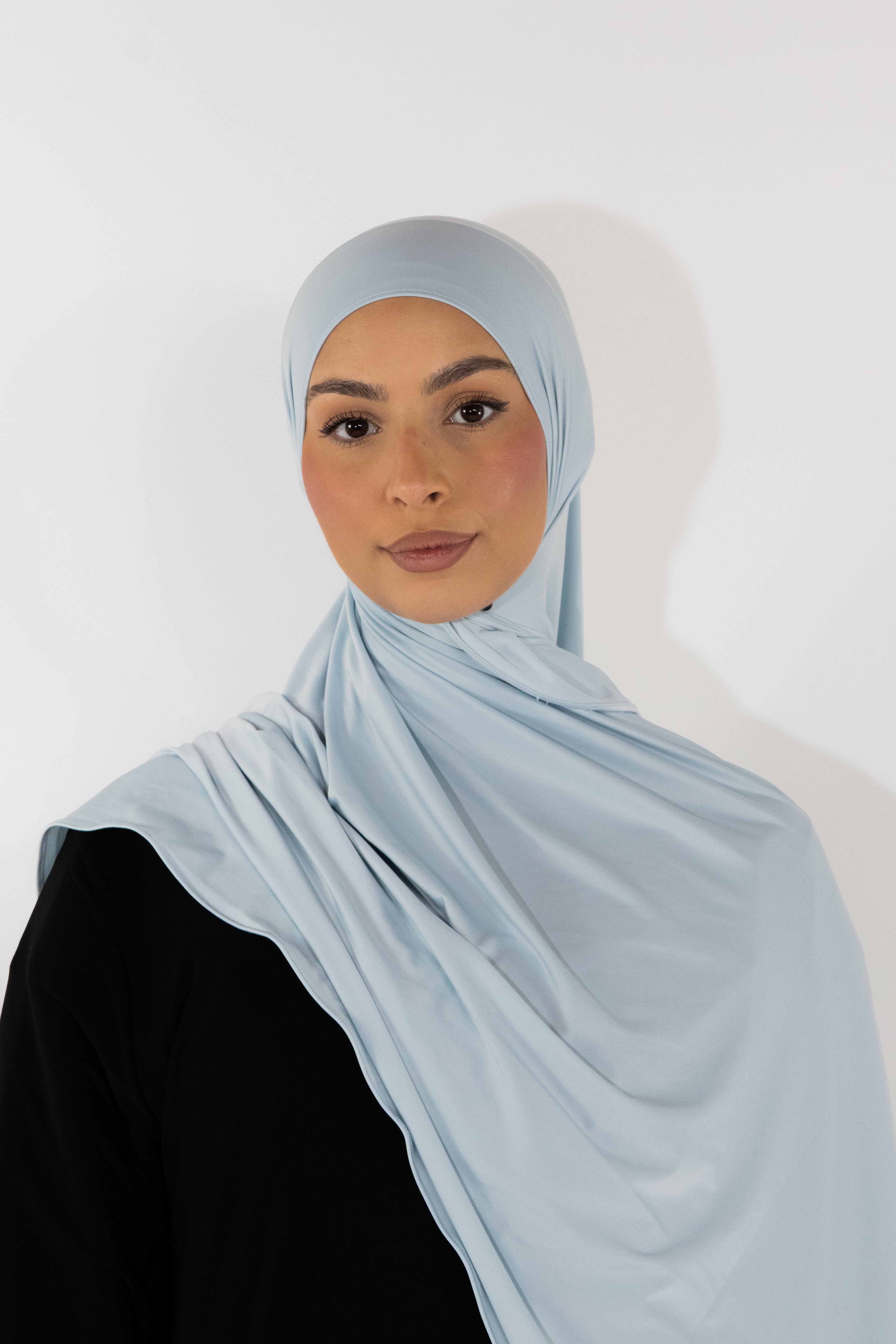 Hijab en jersey fluide - Arctic