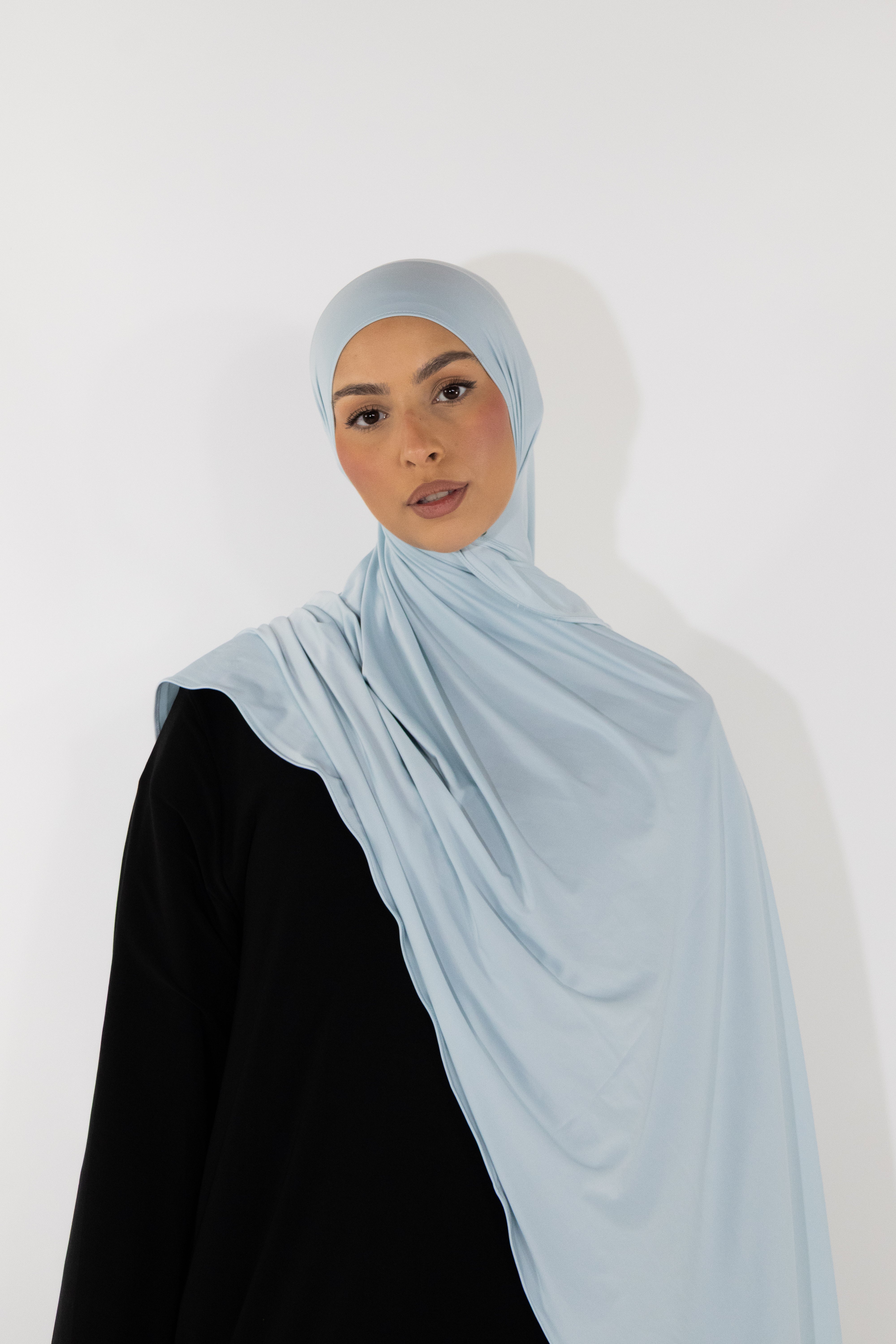 Hijab en jersey fluide - Arctic