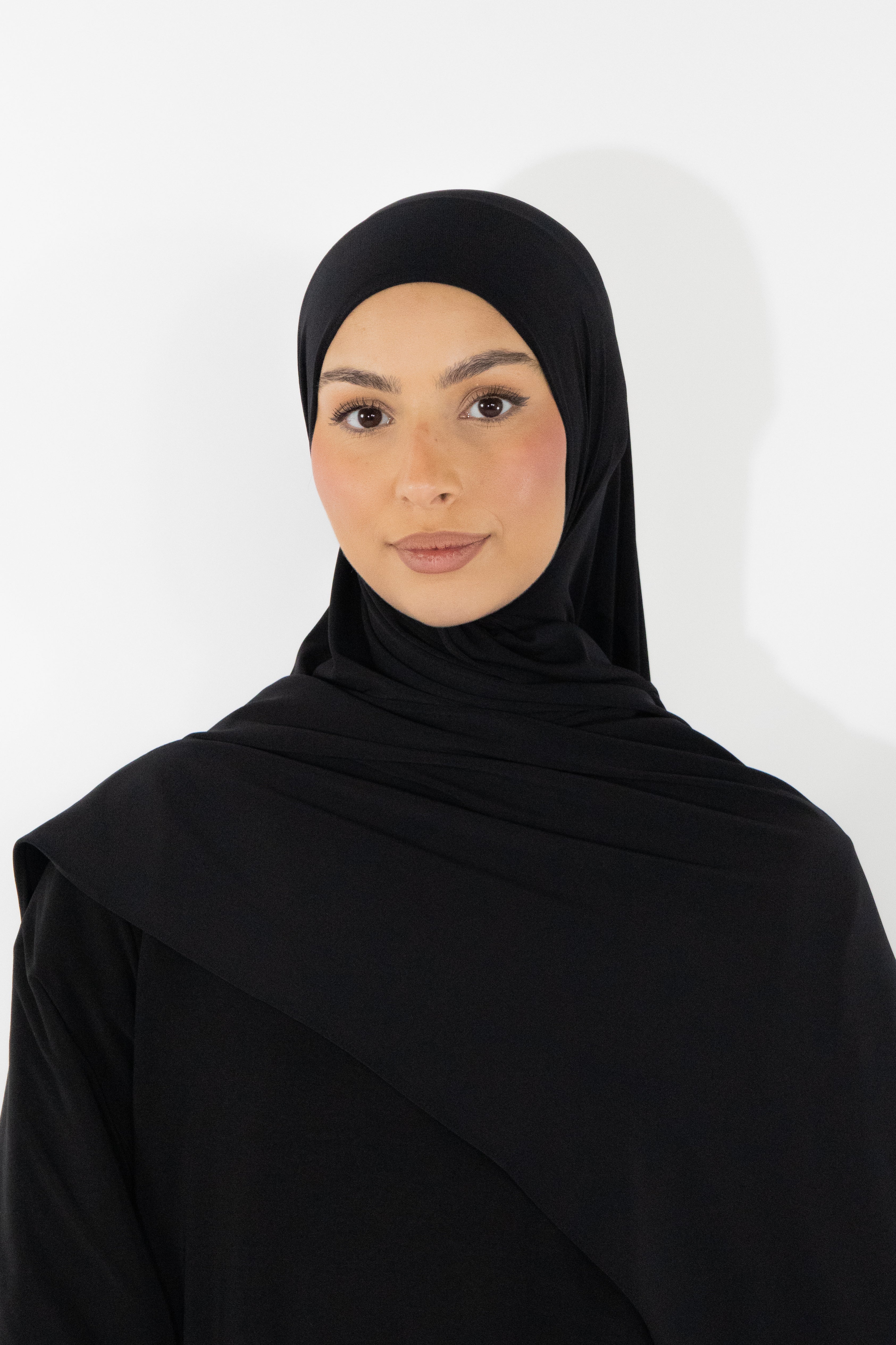 Hijab en jersey premium - Black