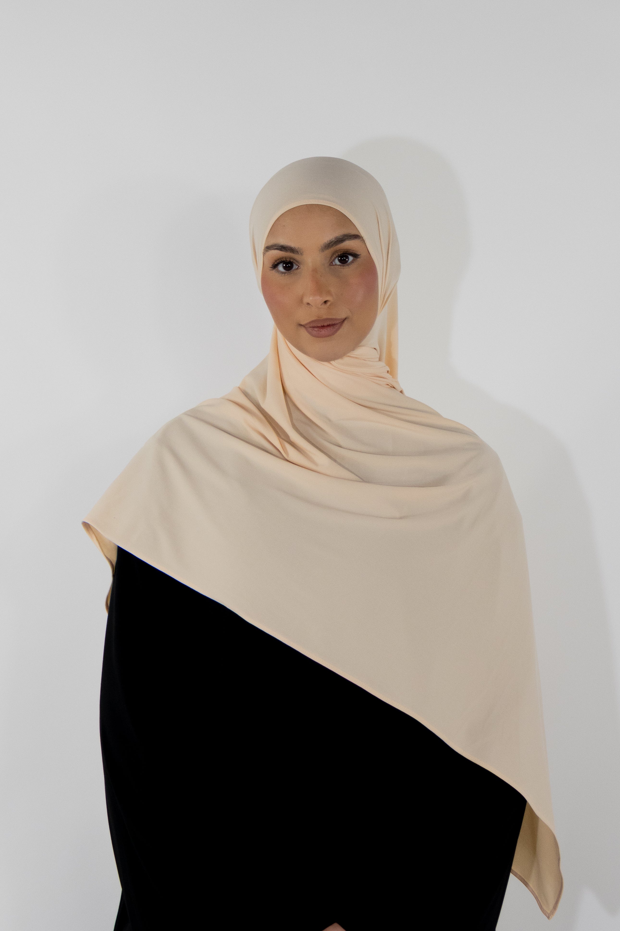 Premium Jersey Hijab - Honey