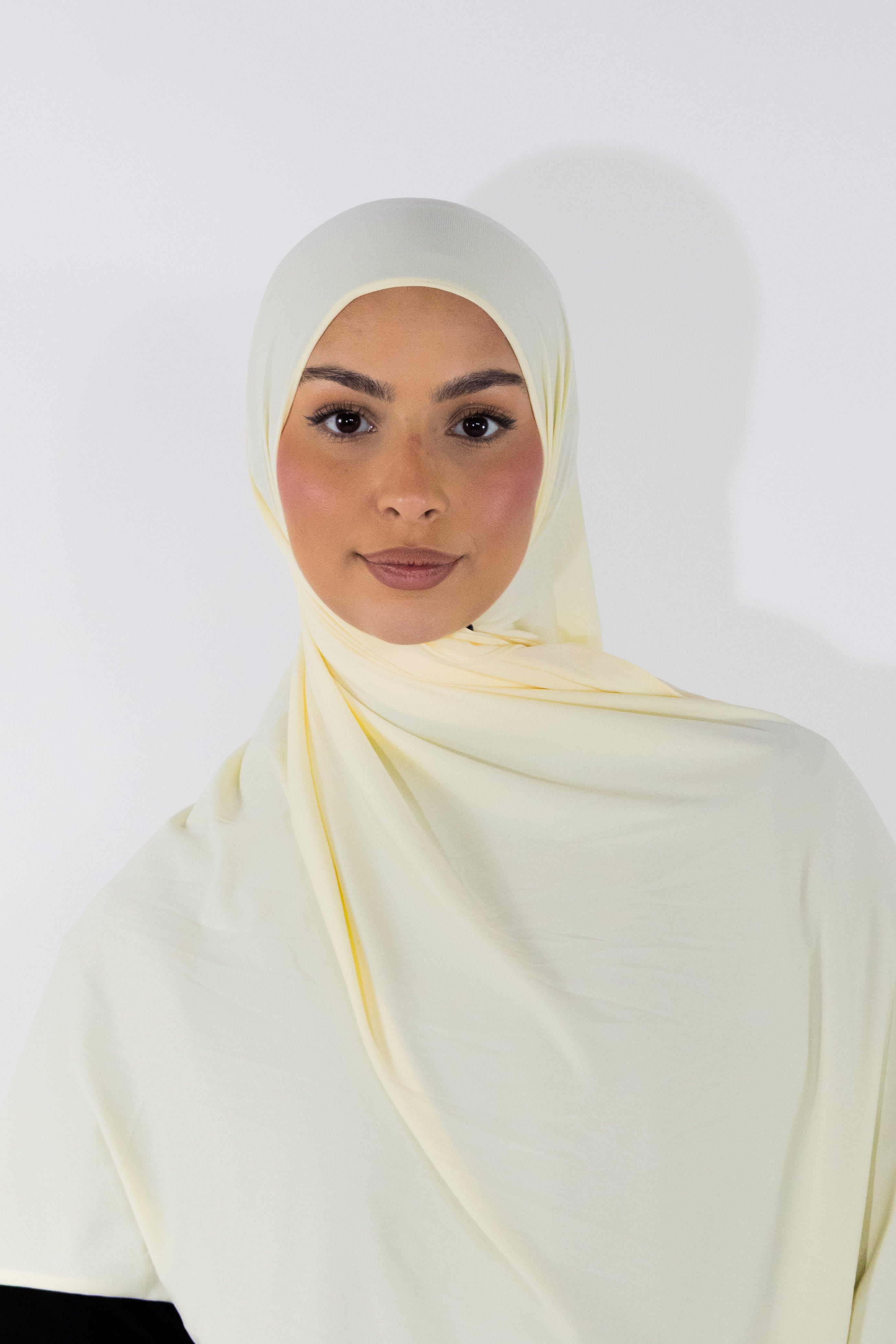 Hijab en jersey premium - Butter