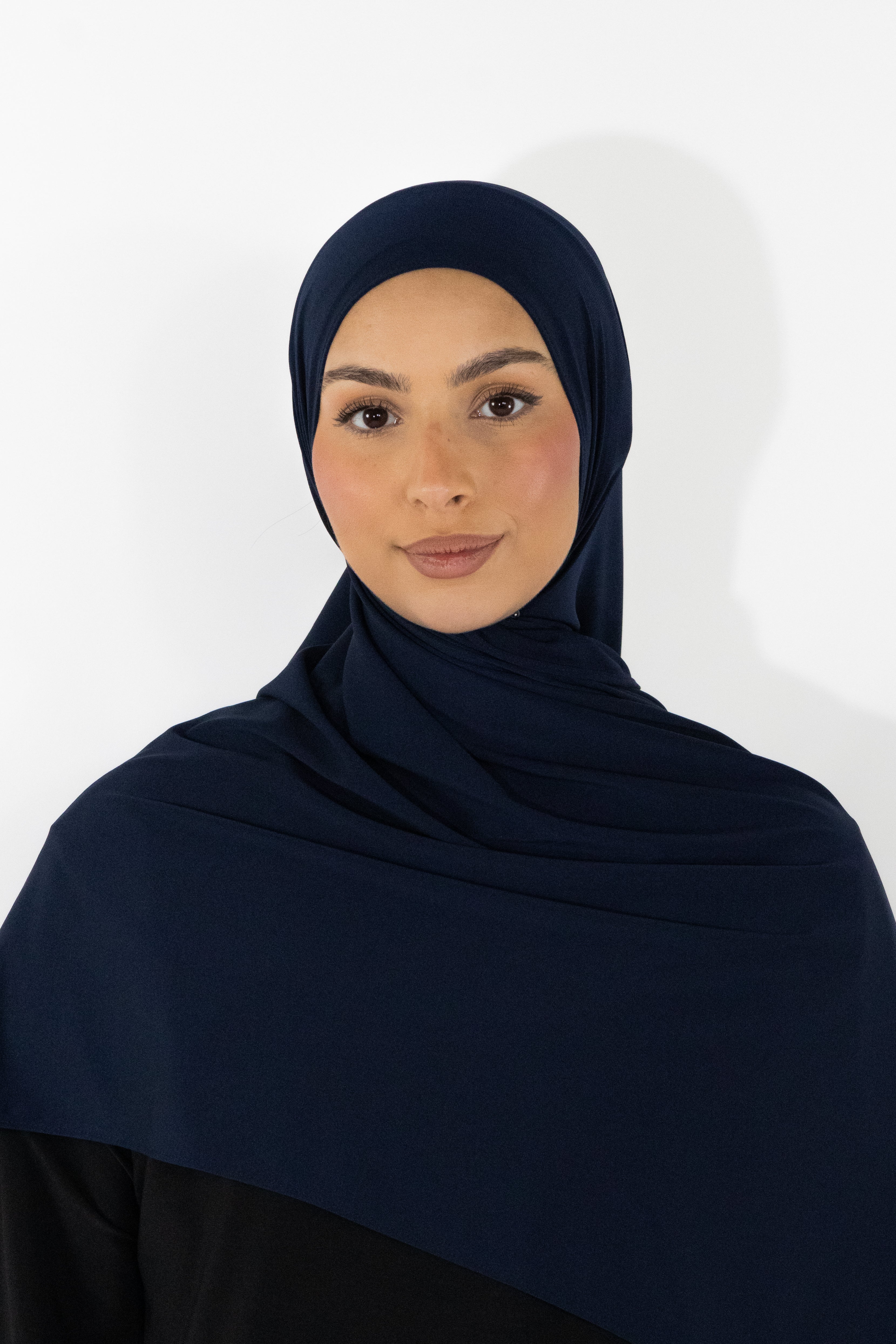 Hijab en jersey premium - Navy