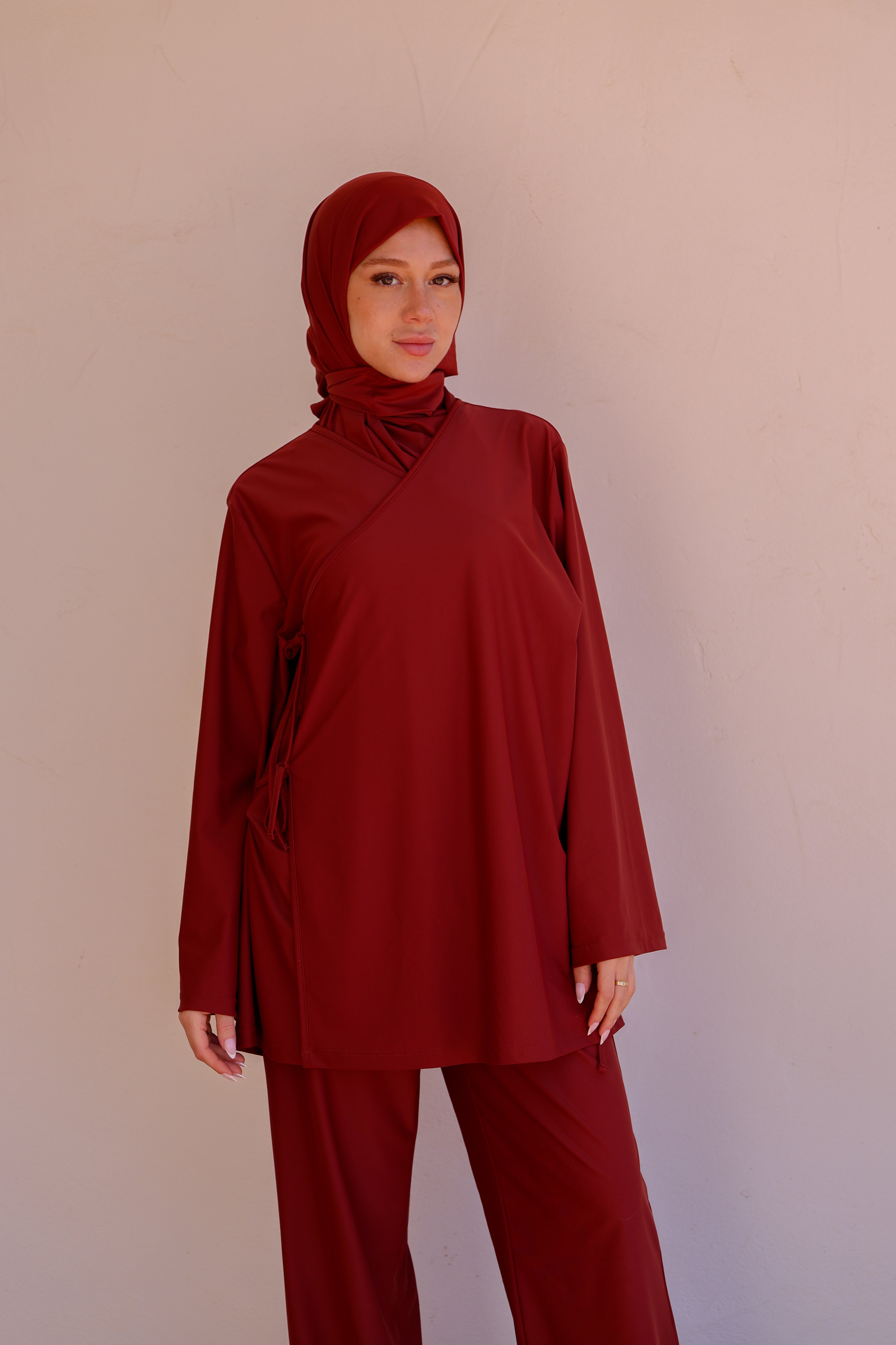 Burkini a noeud - Rust PRÉCOMMANDE (expédition a partir du 3 juin)