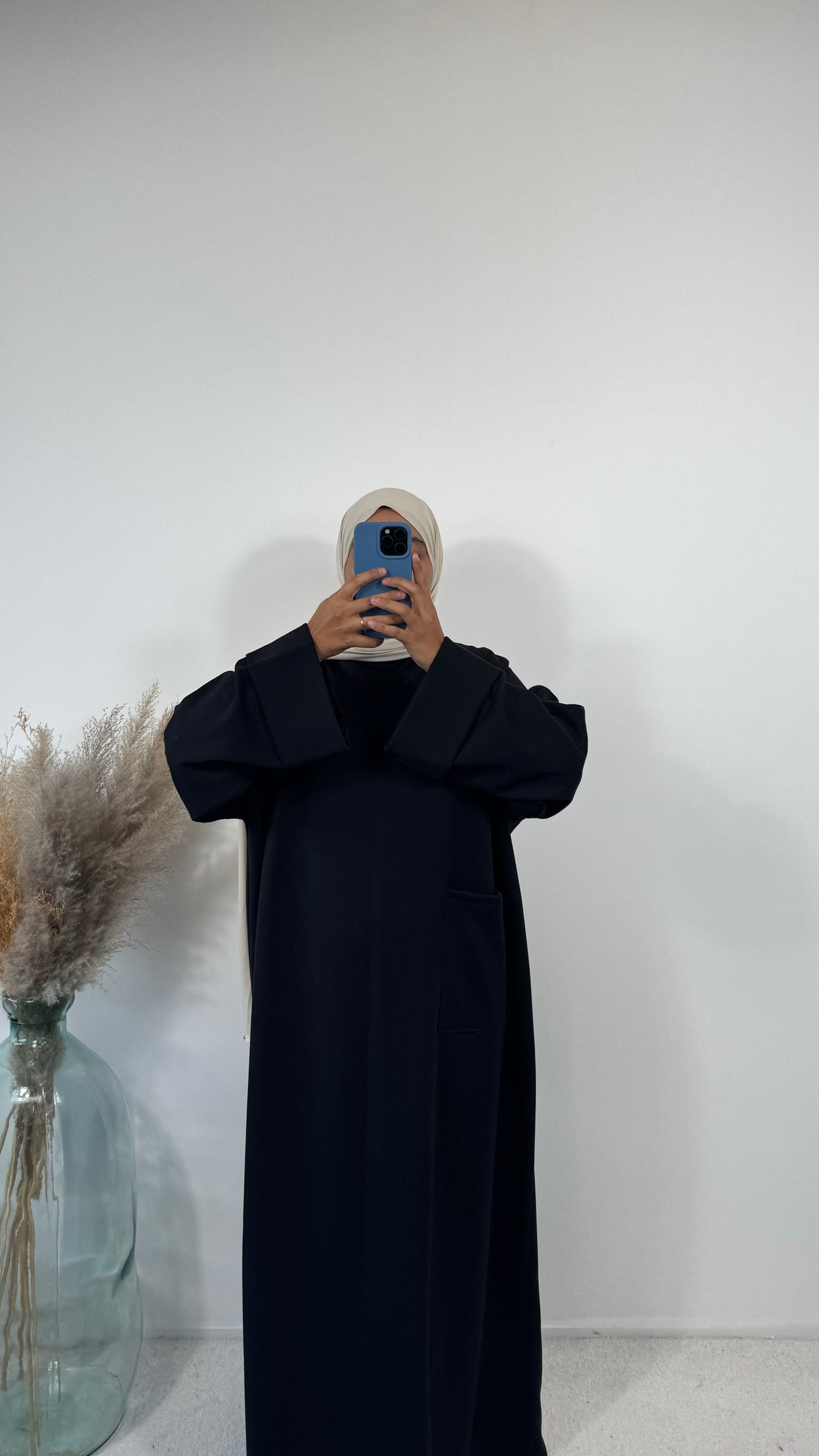 Abaya pull poche