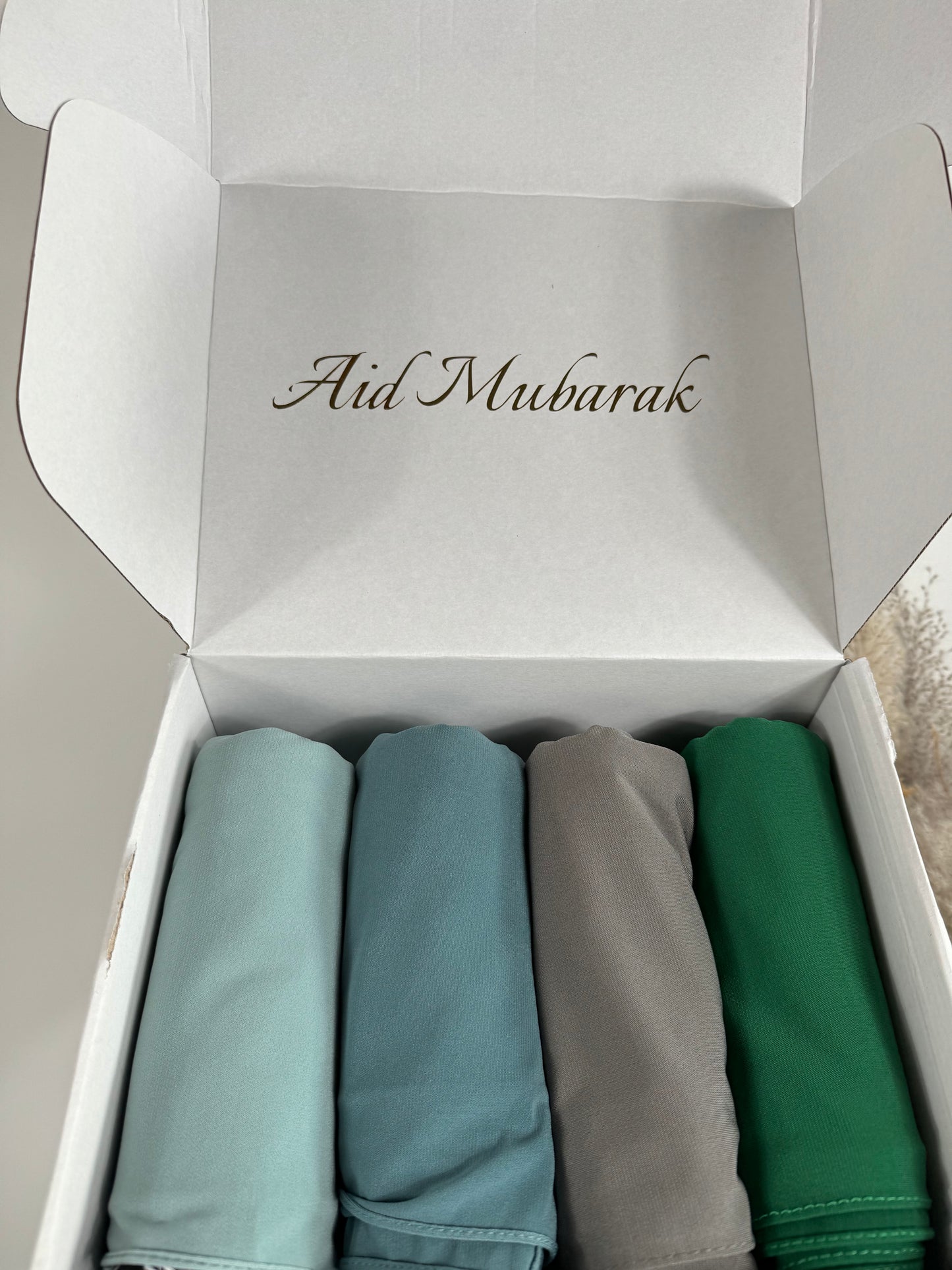 Box personnalisé hijab jersey premium