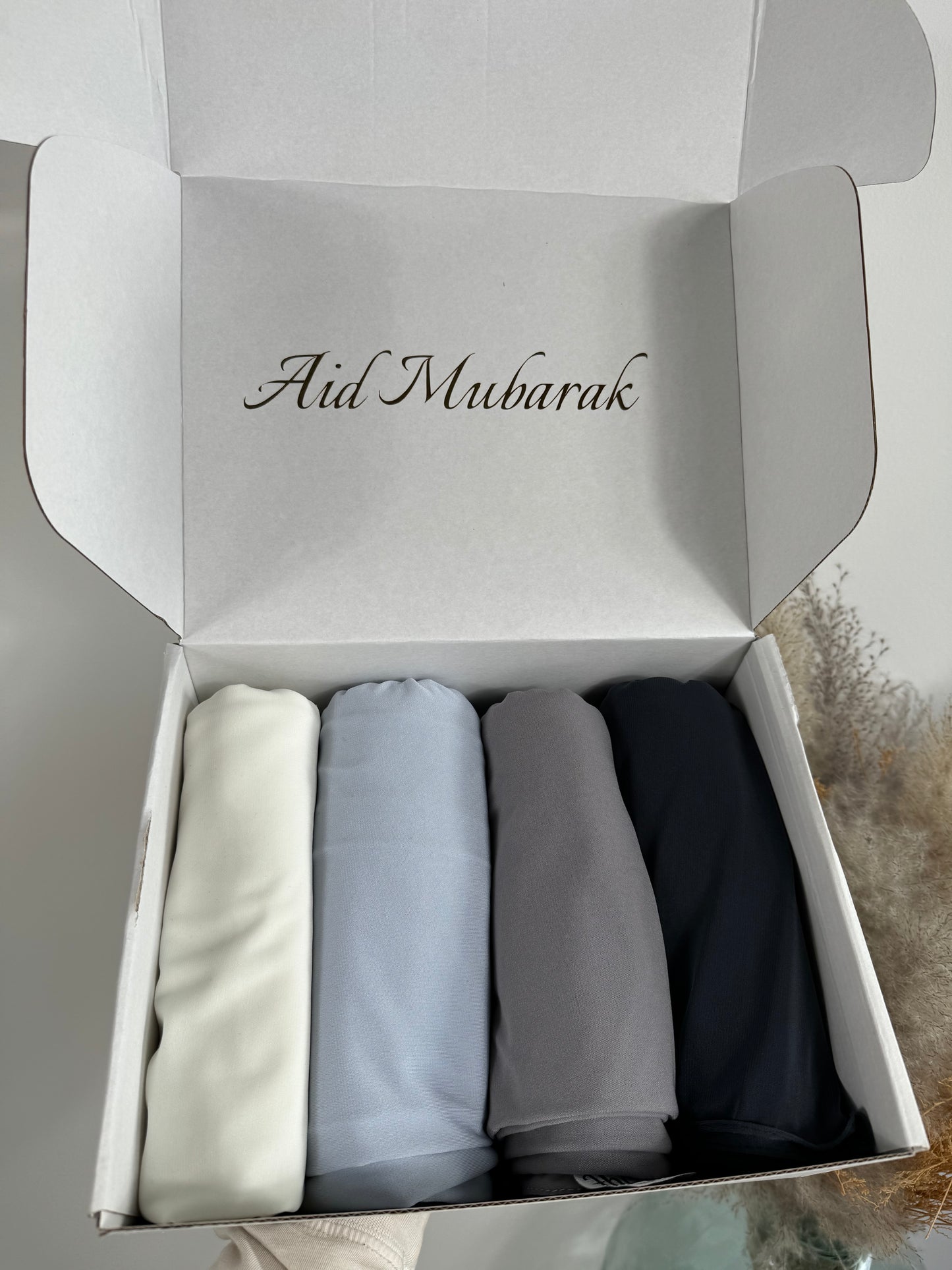 Box personnalisé hijab jersey premium