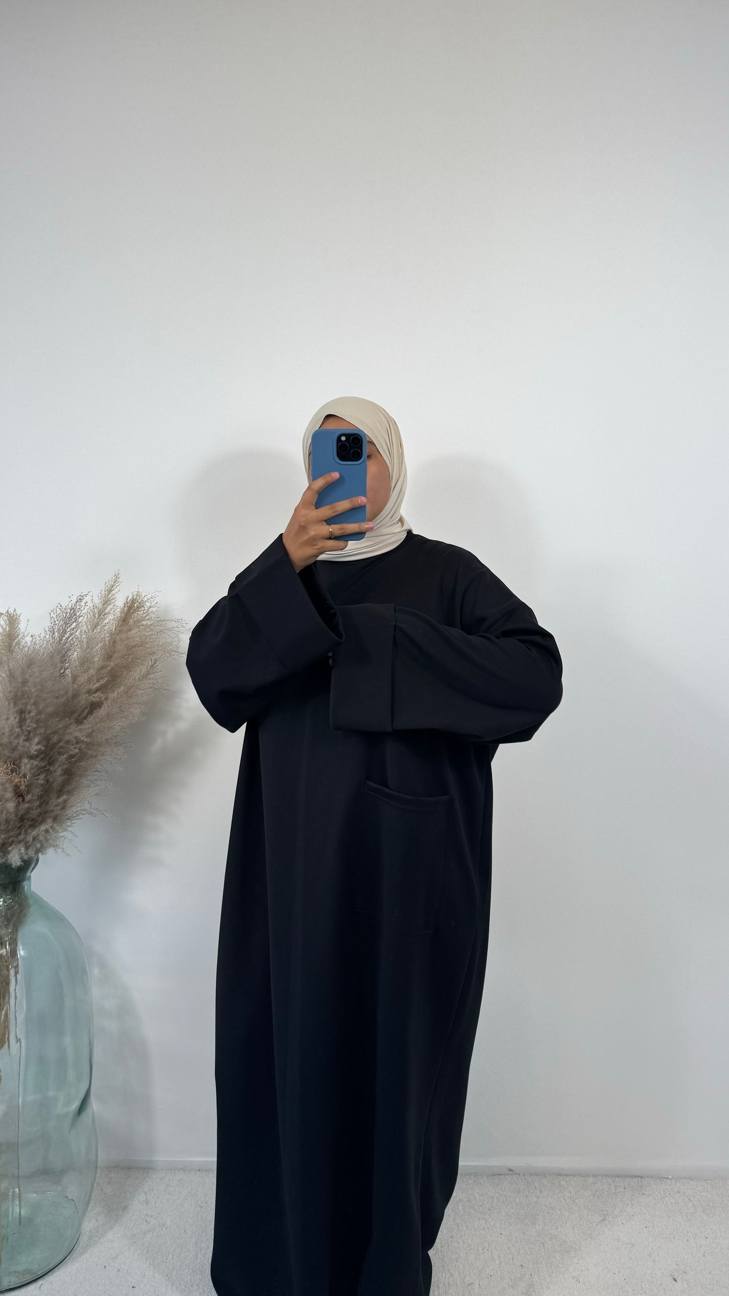 Abaya pull poche