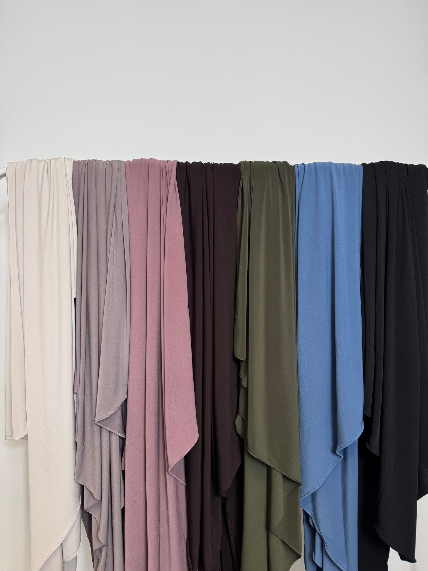 Nouveau voile carré, 1m50 sur 1m50 en jersey premium de luxe, extra fluide et opaque.