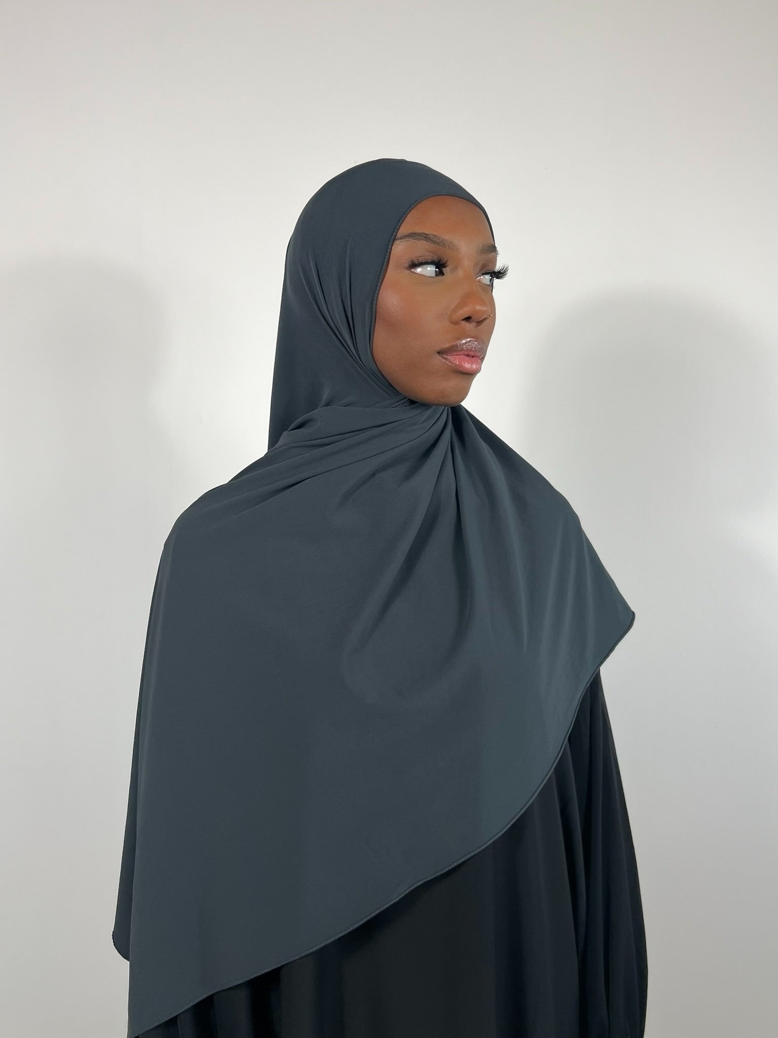 Hijab jersey plume