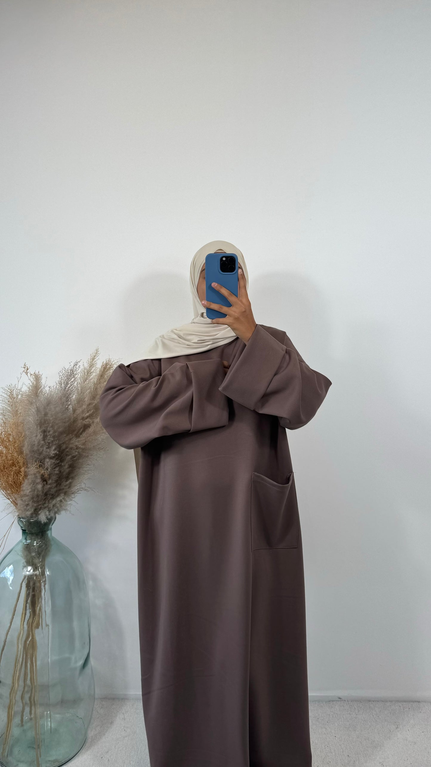 Abaya pull poche