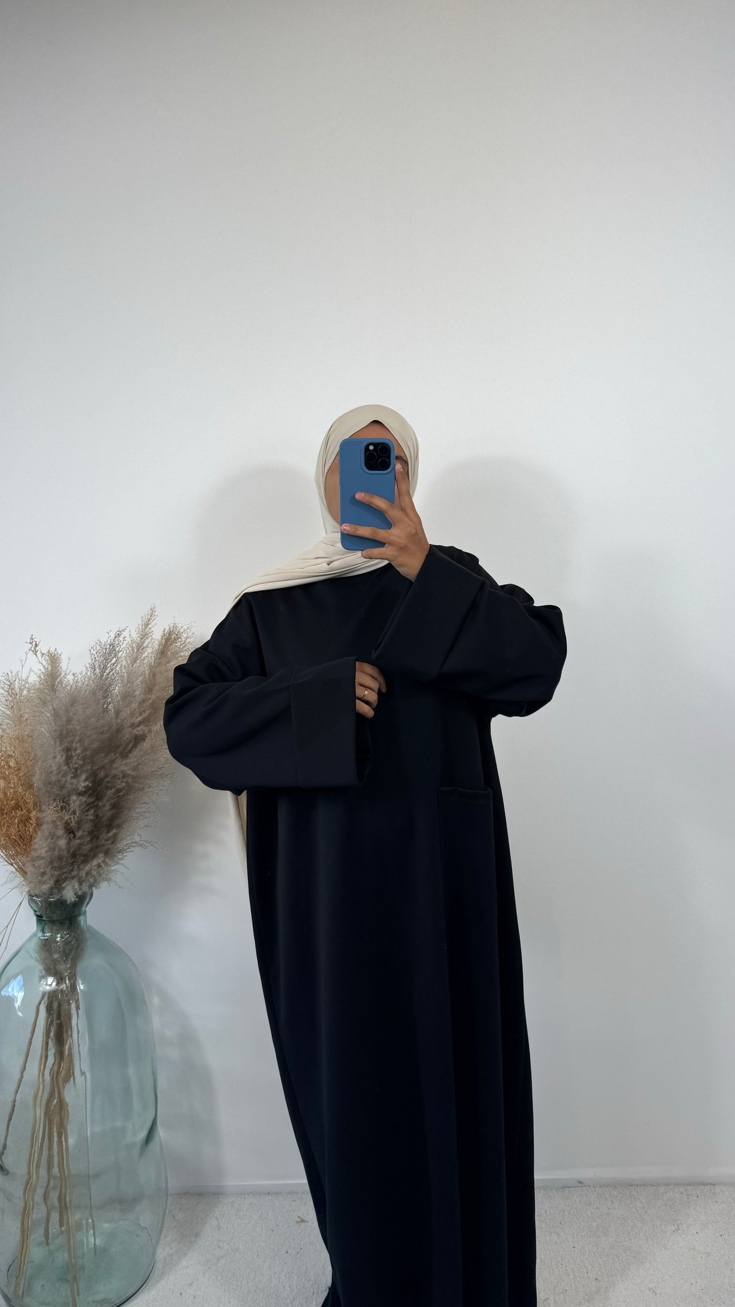 Abaya pull poche