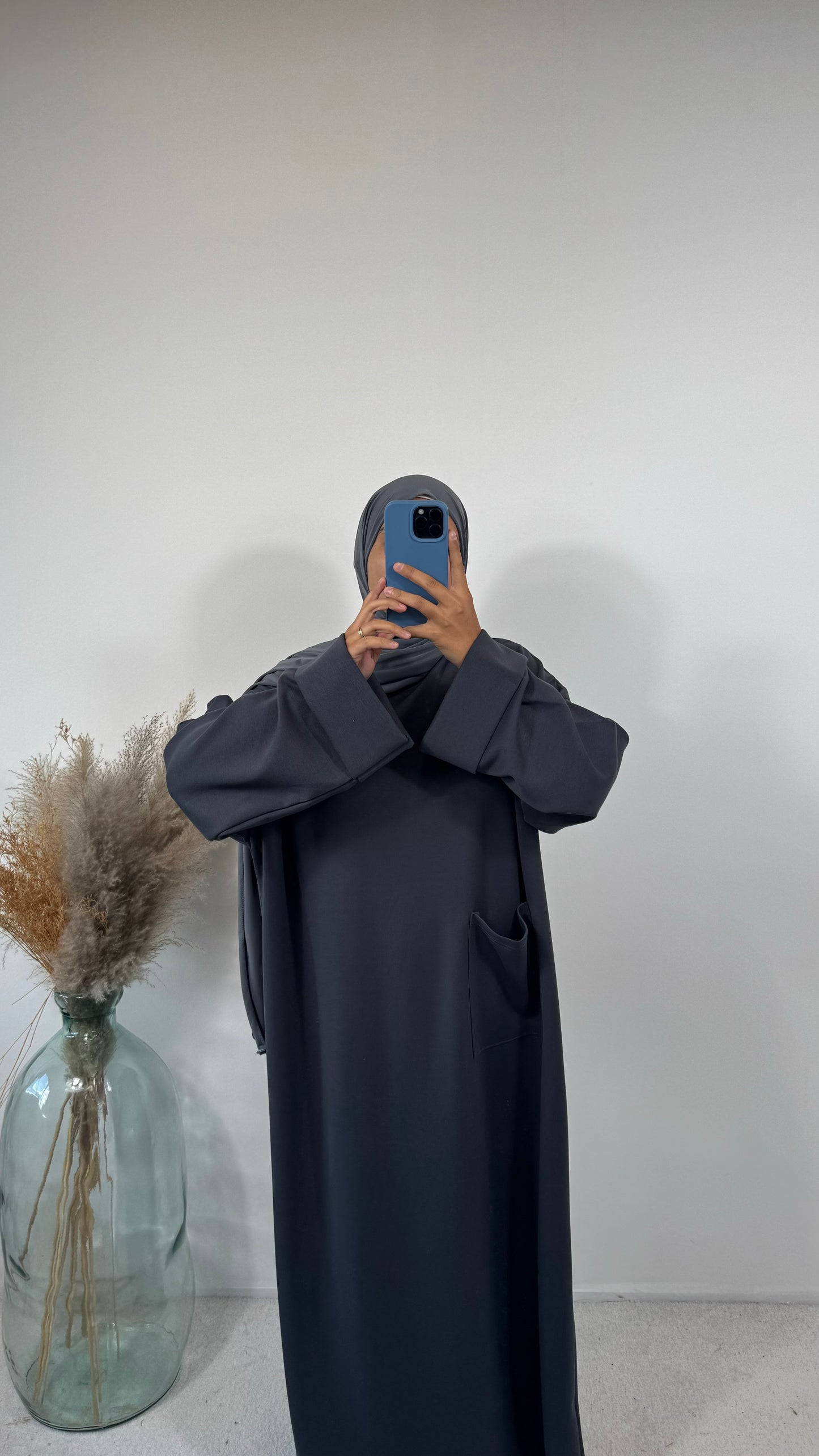 Abaya pull poche