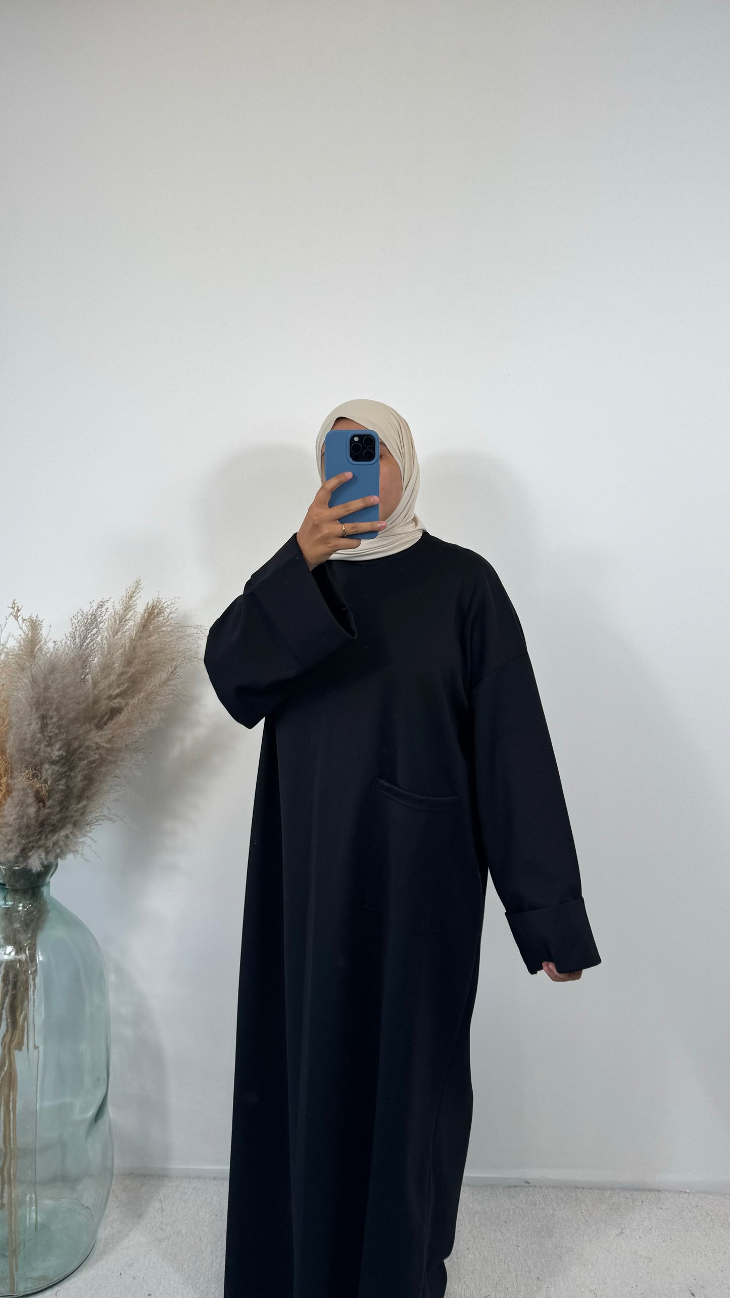 Abaya pull poche