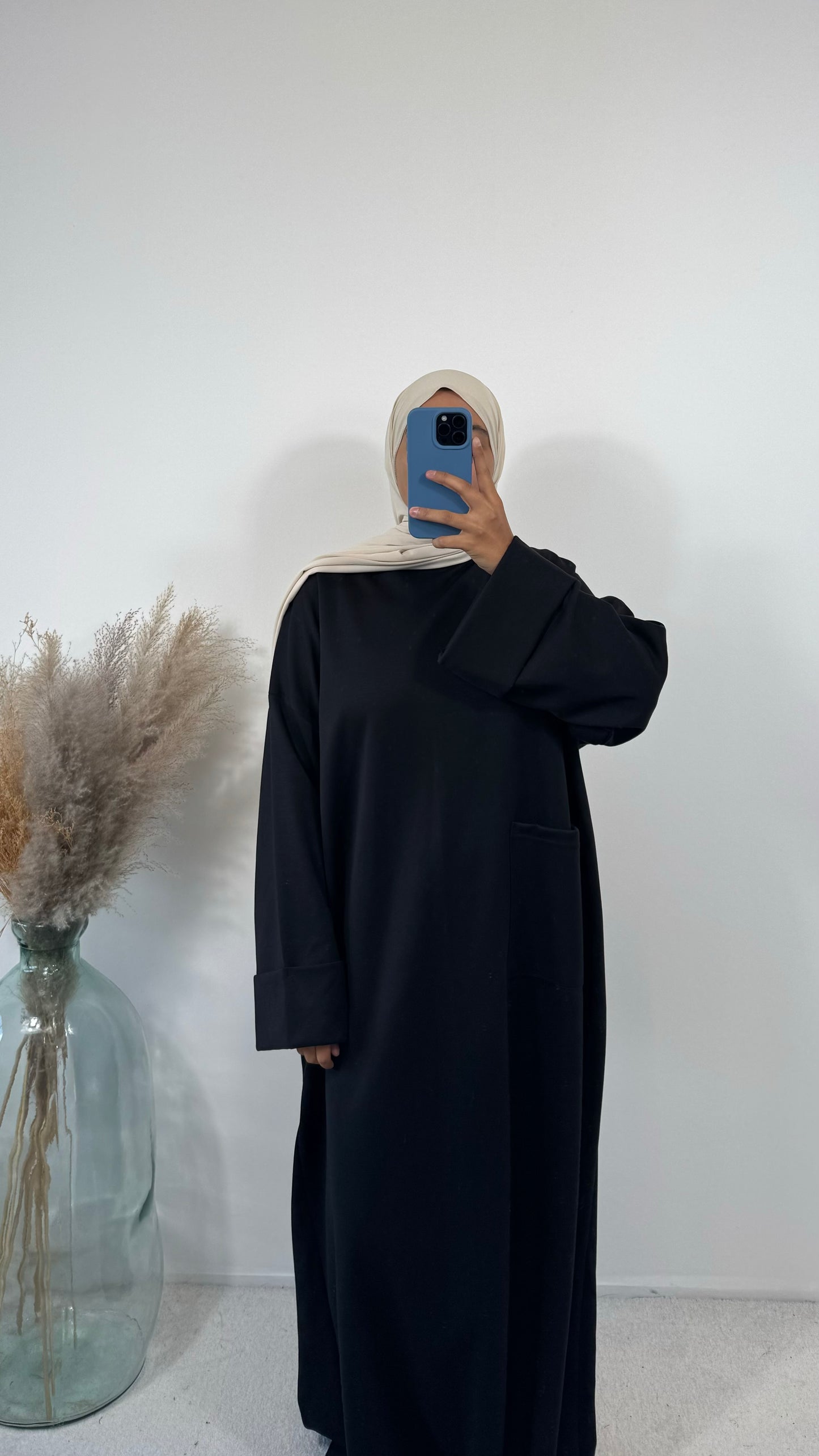 Abaya pull poche