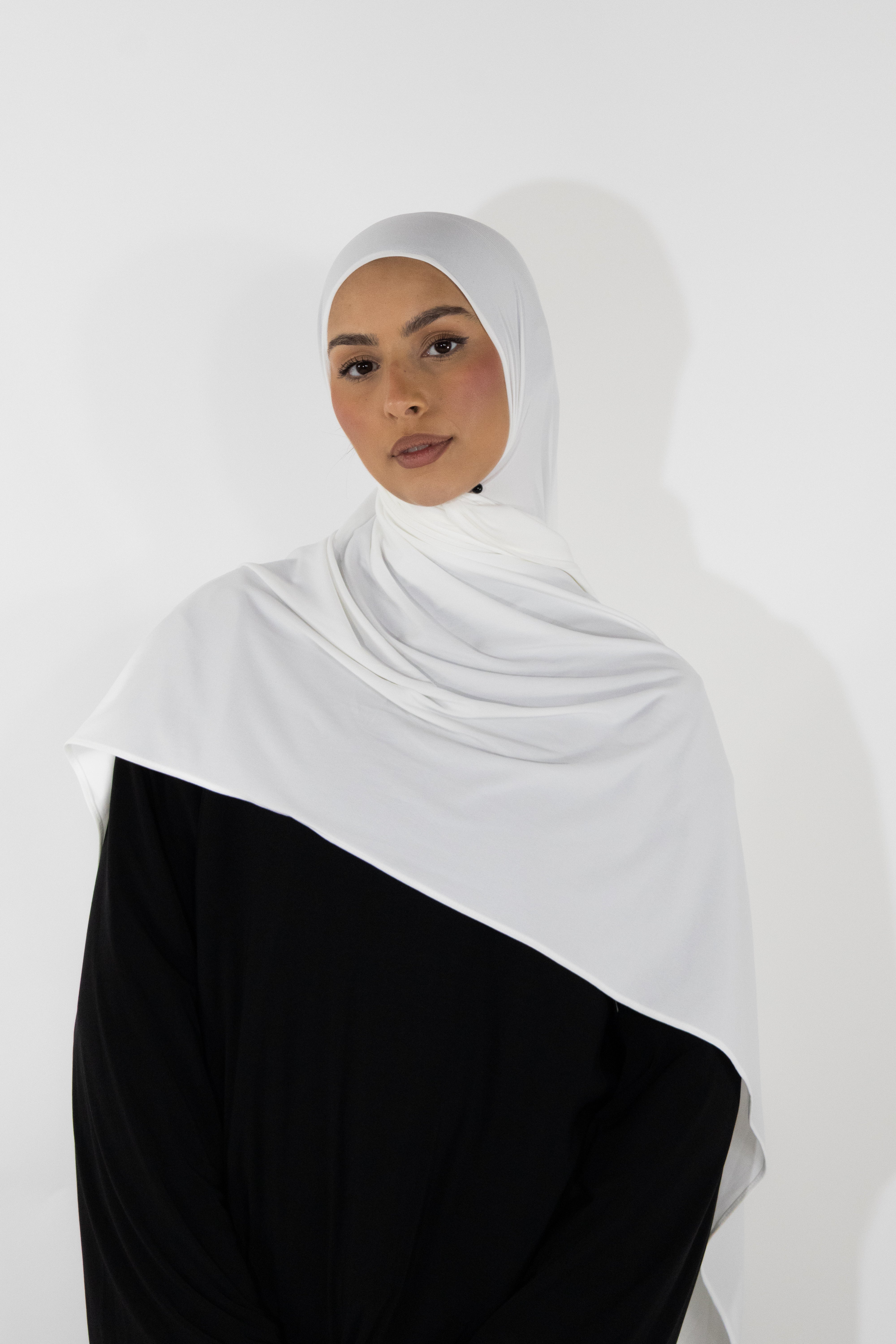 Hijab en jersey premium - Coconut
