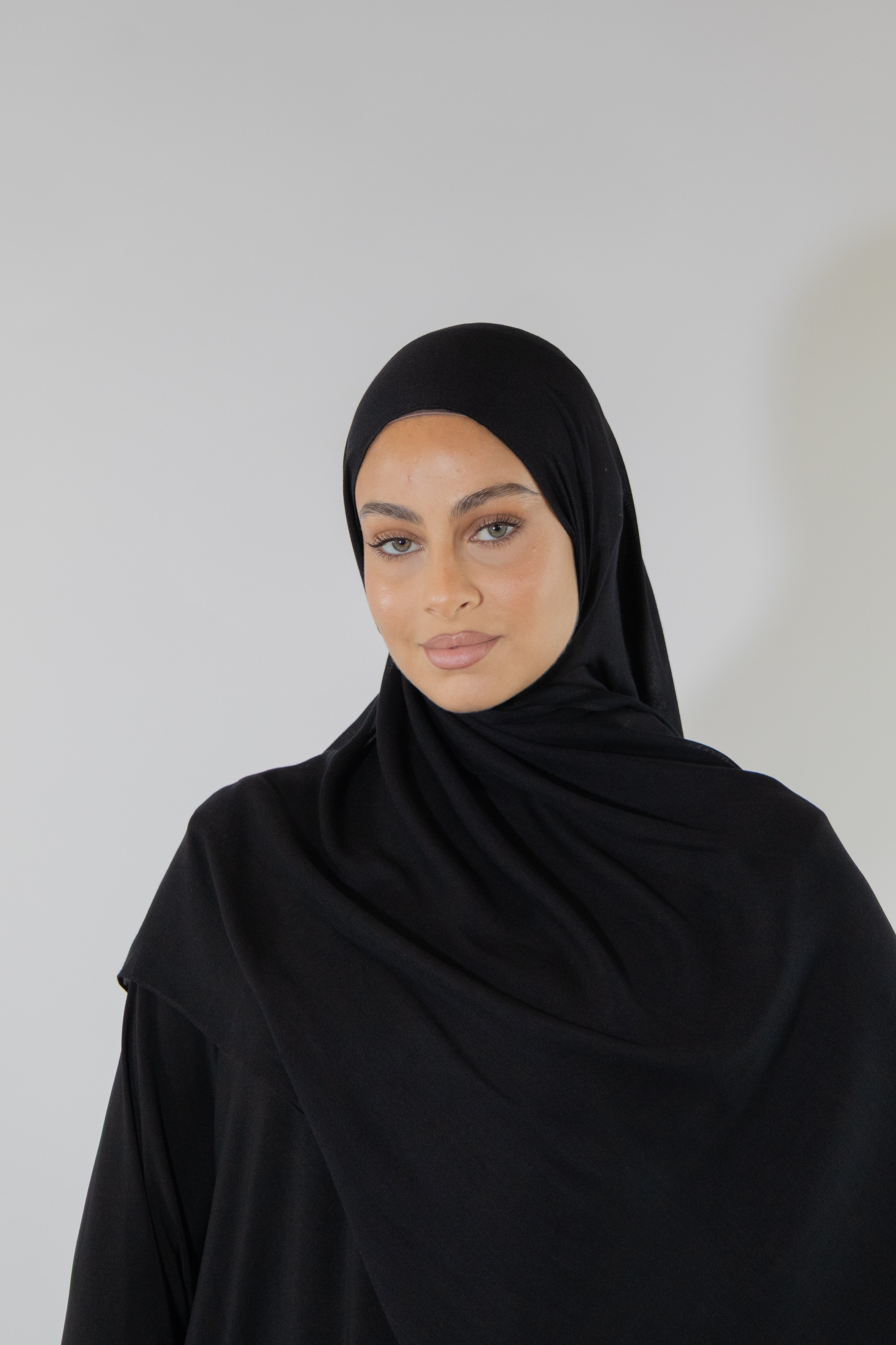Hijab en modal - Black
