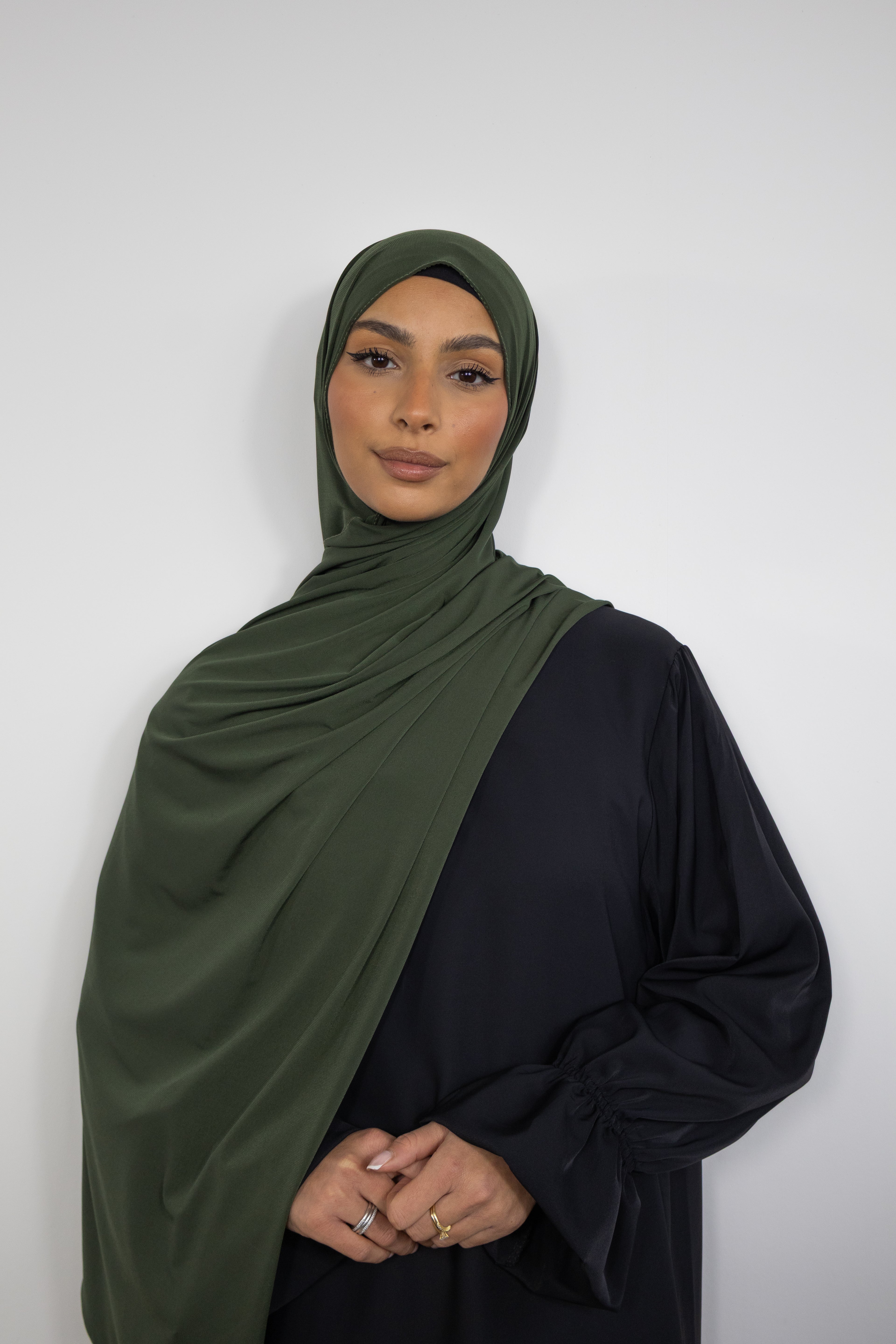 Hijab jersey premium 75x200cm - Army