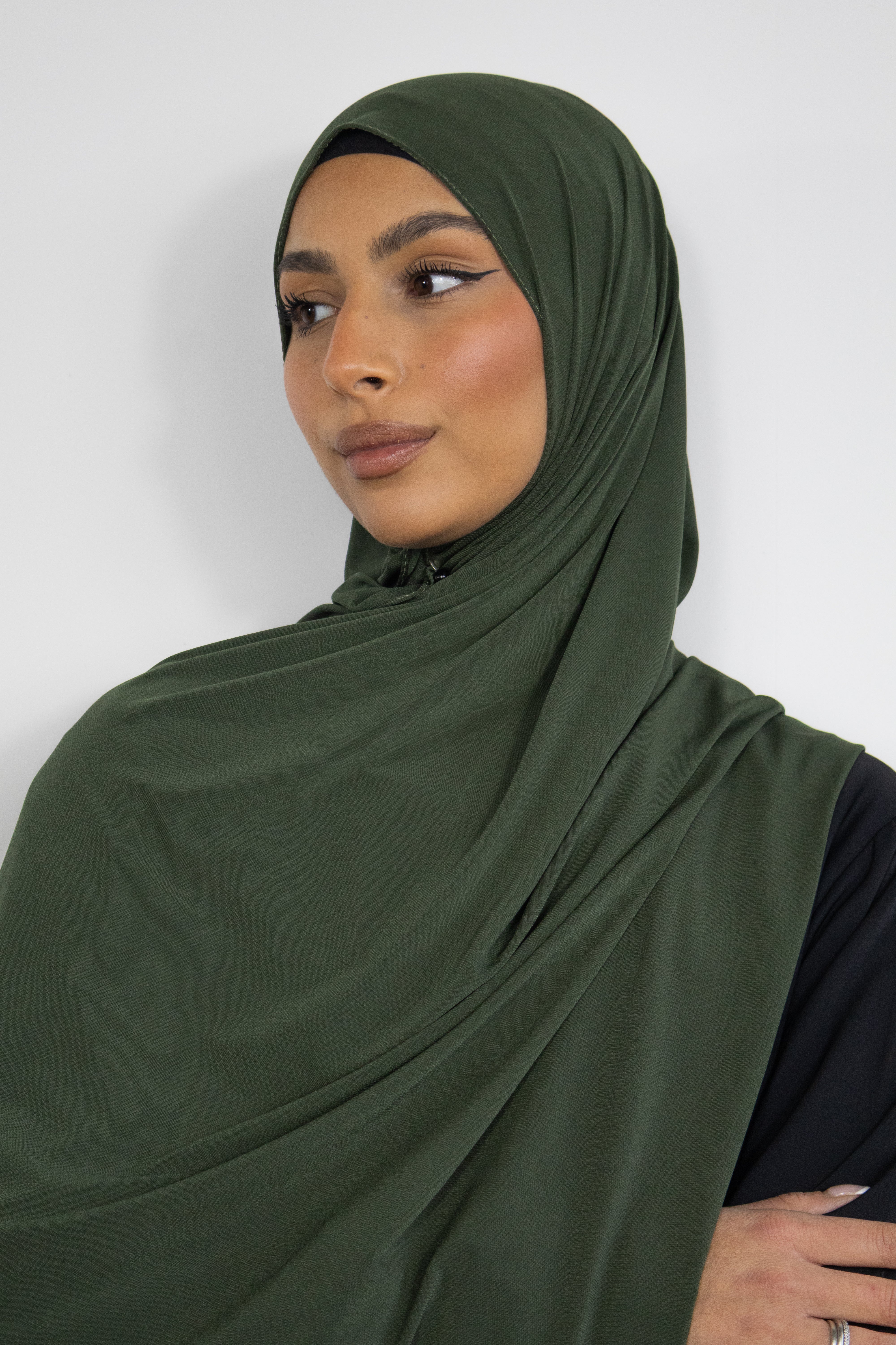 Hijab jersey premium 75x200cm - Army