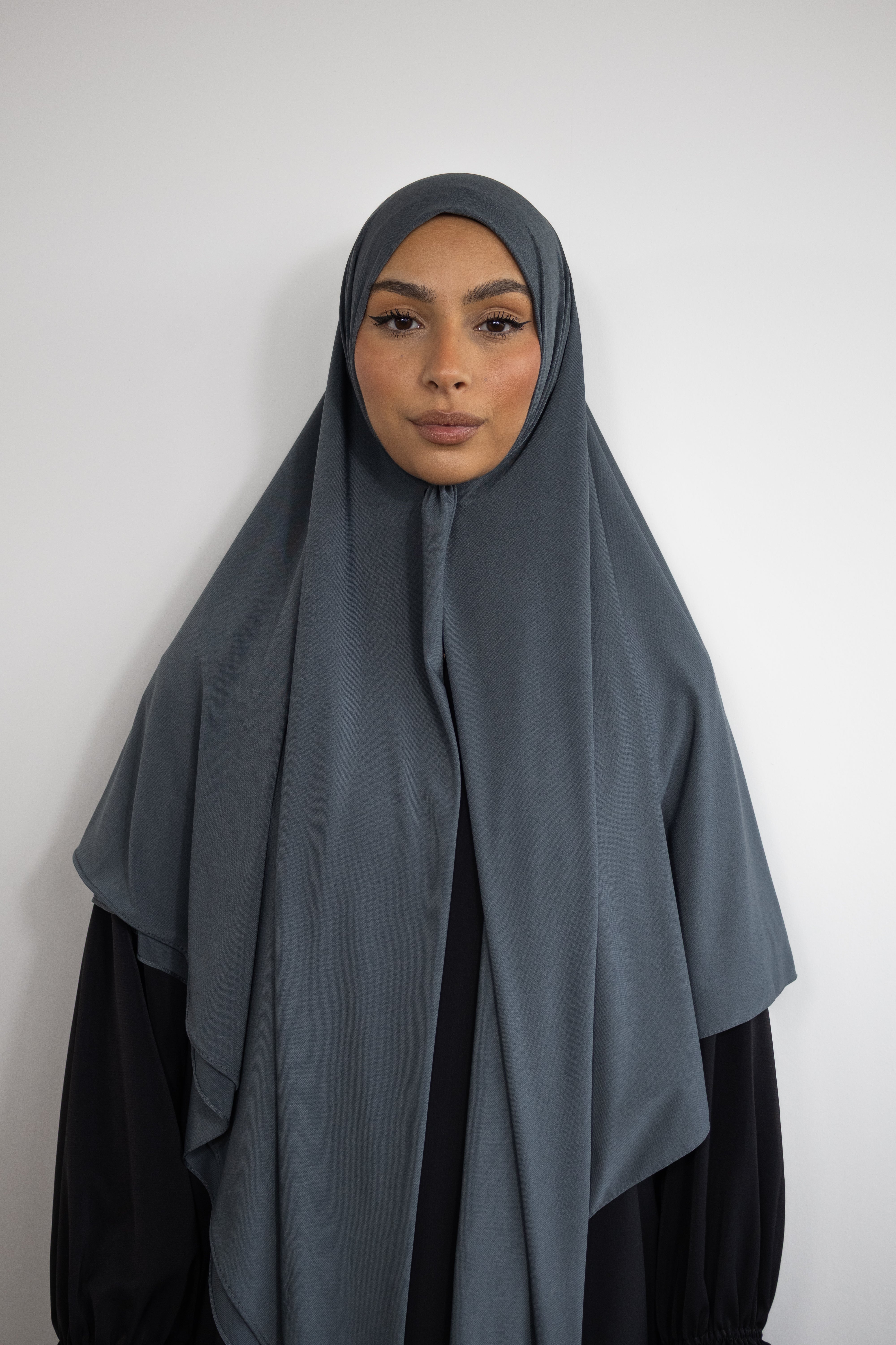 Hijab jersey premium 150x150cm - Charcoal