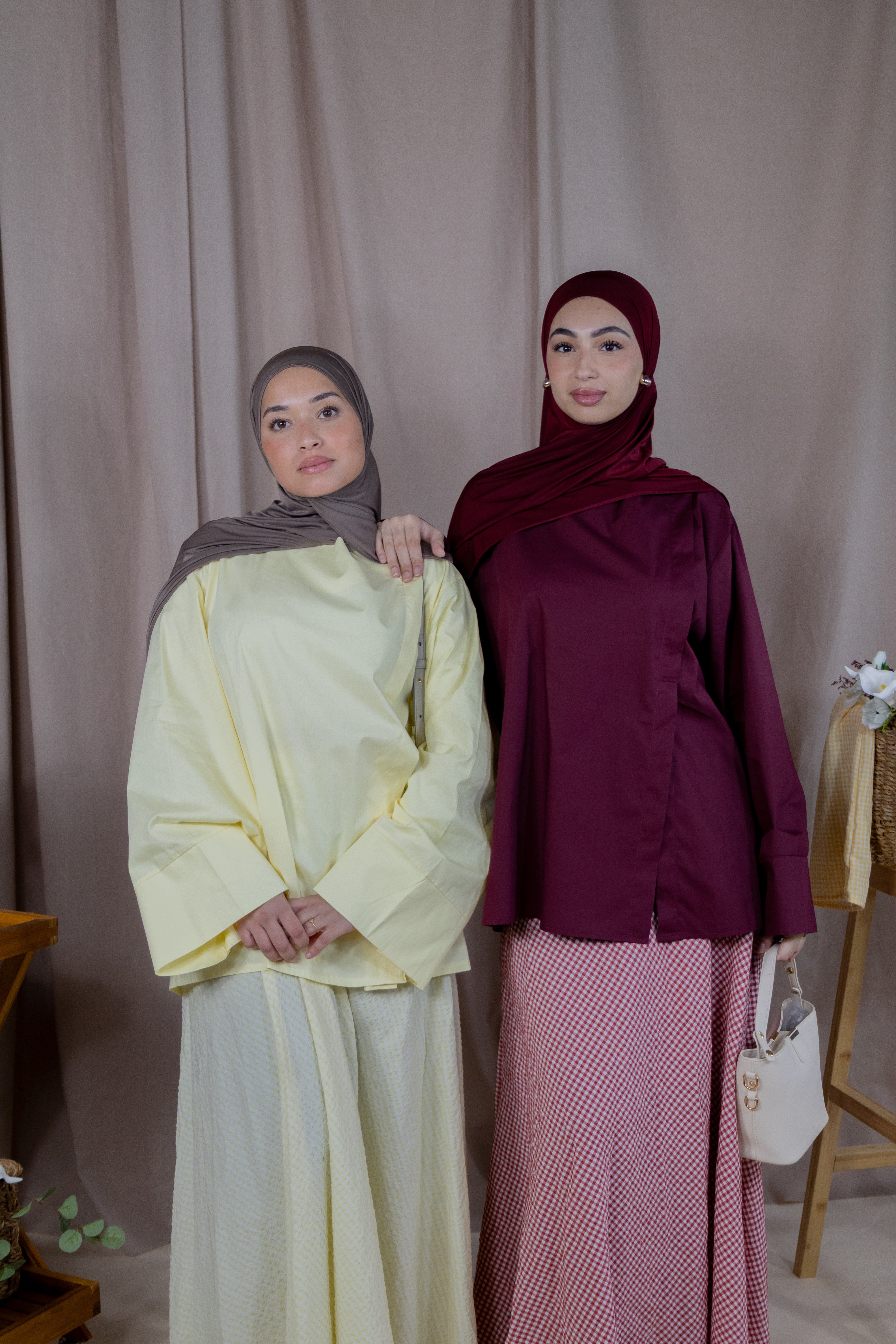 Haut à fente - Jaune