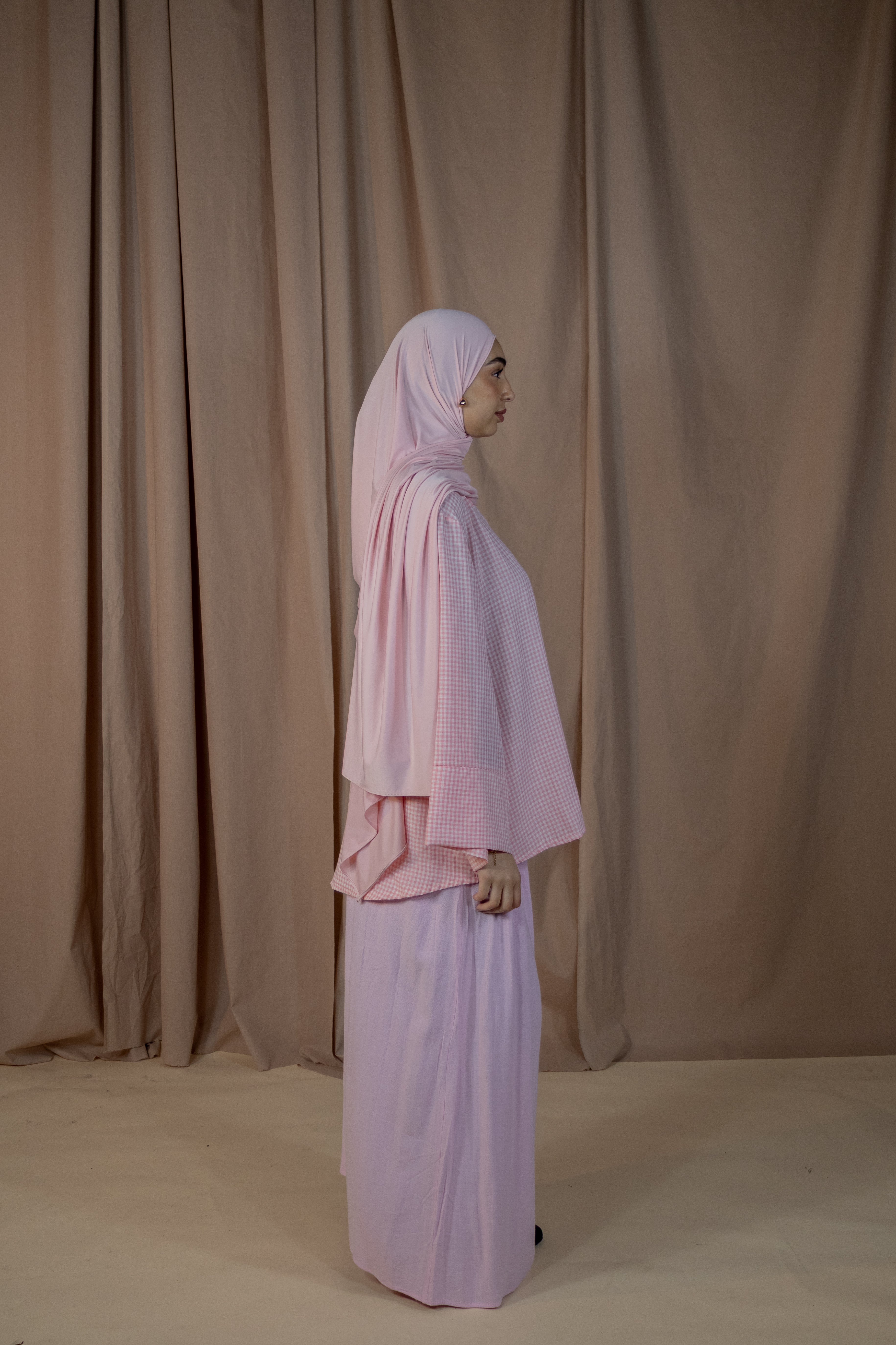 Chemise vichy - Rose