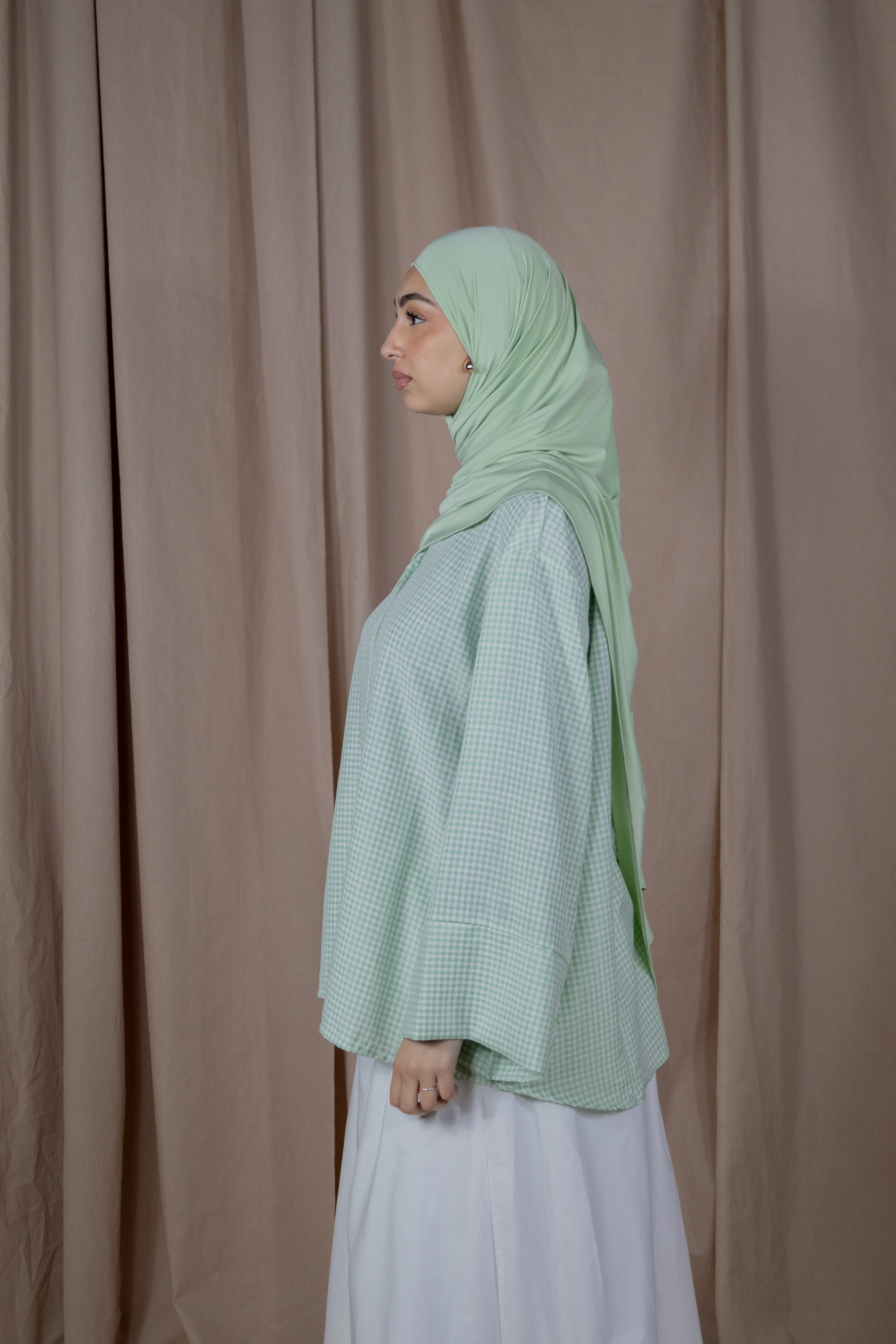 Chemise vichy - Vert