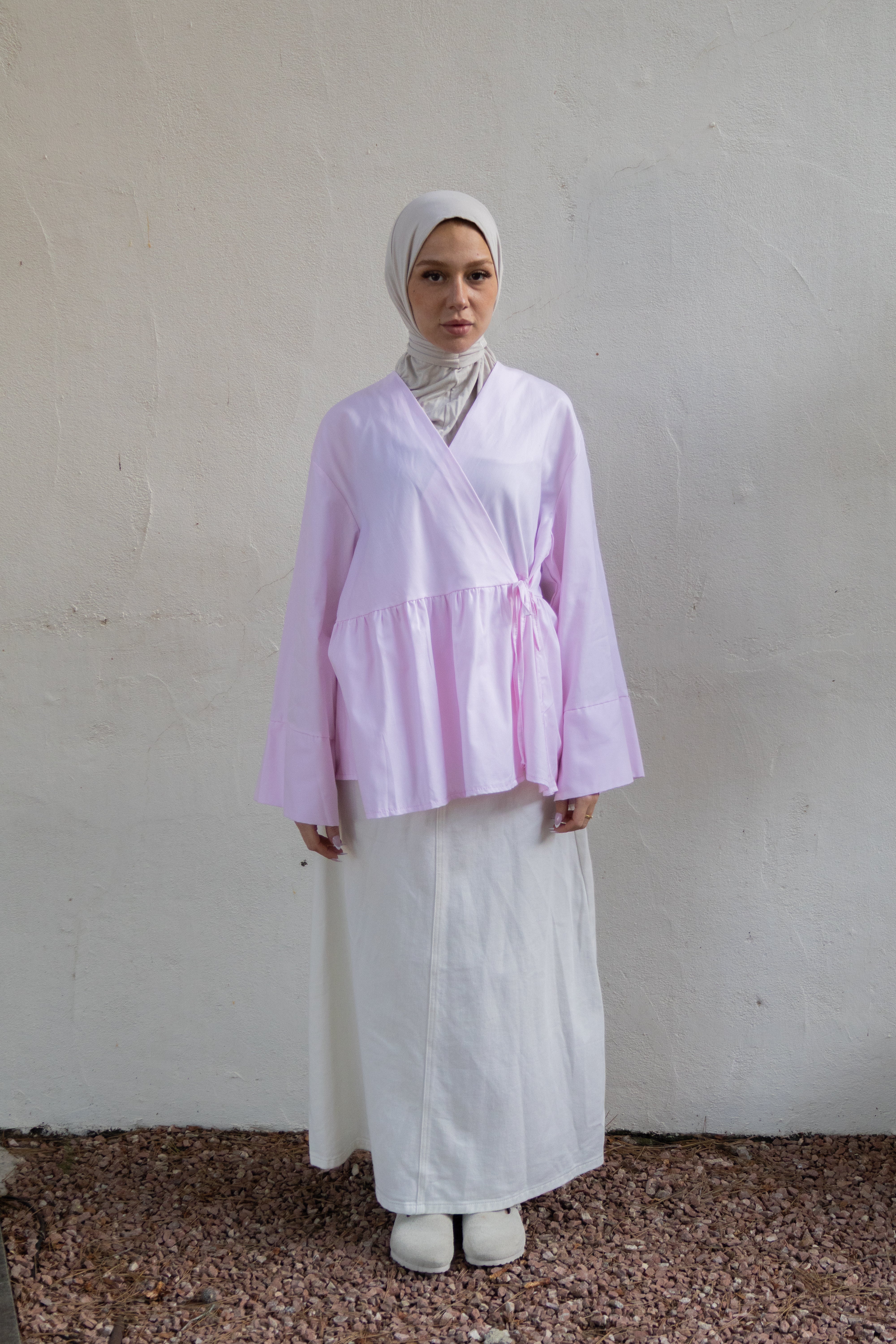 Haut à nouer - Rose