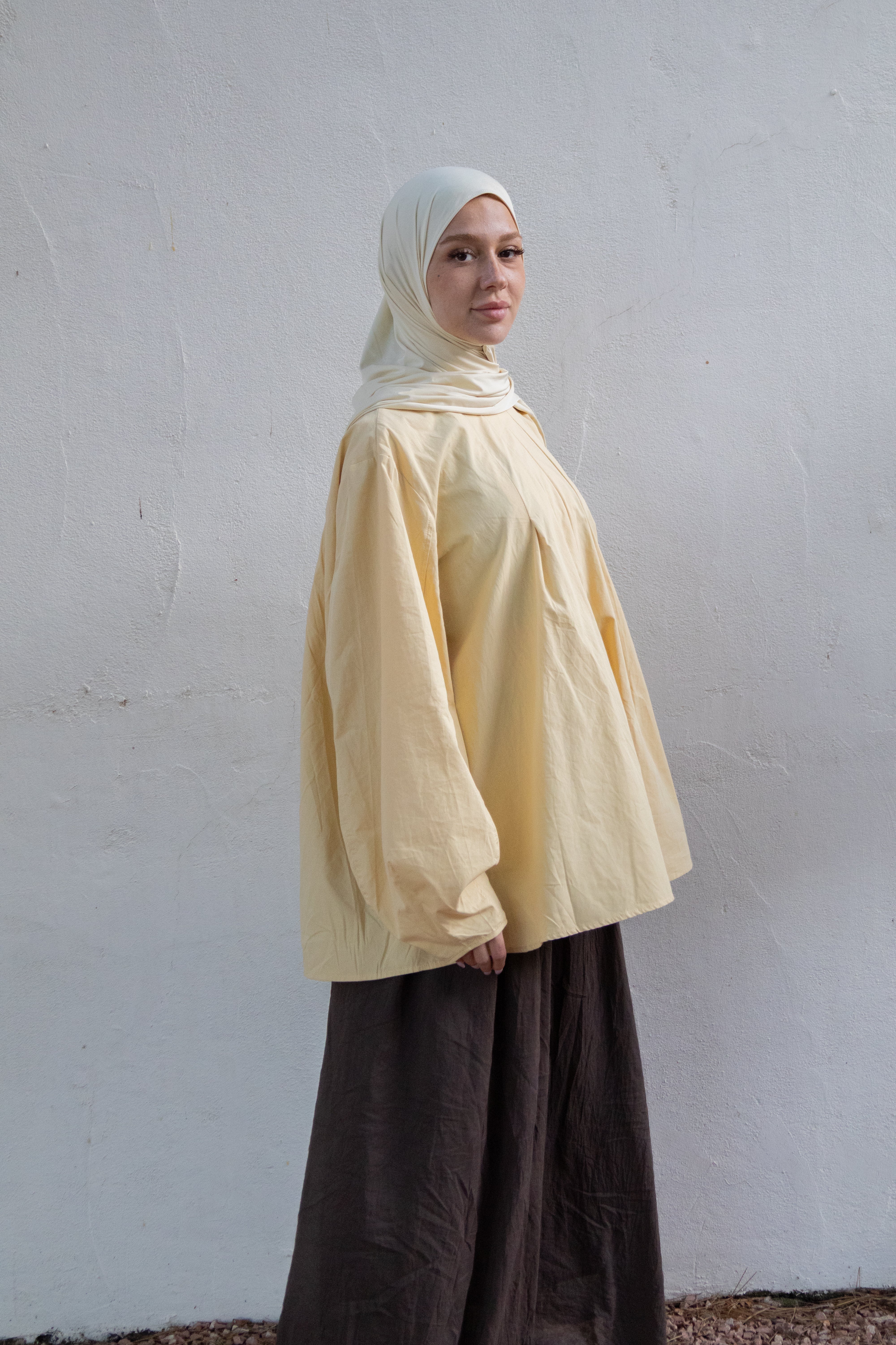 Blouse volumineuse - Beurre