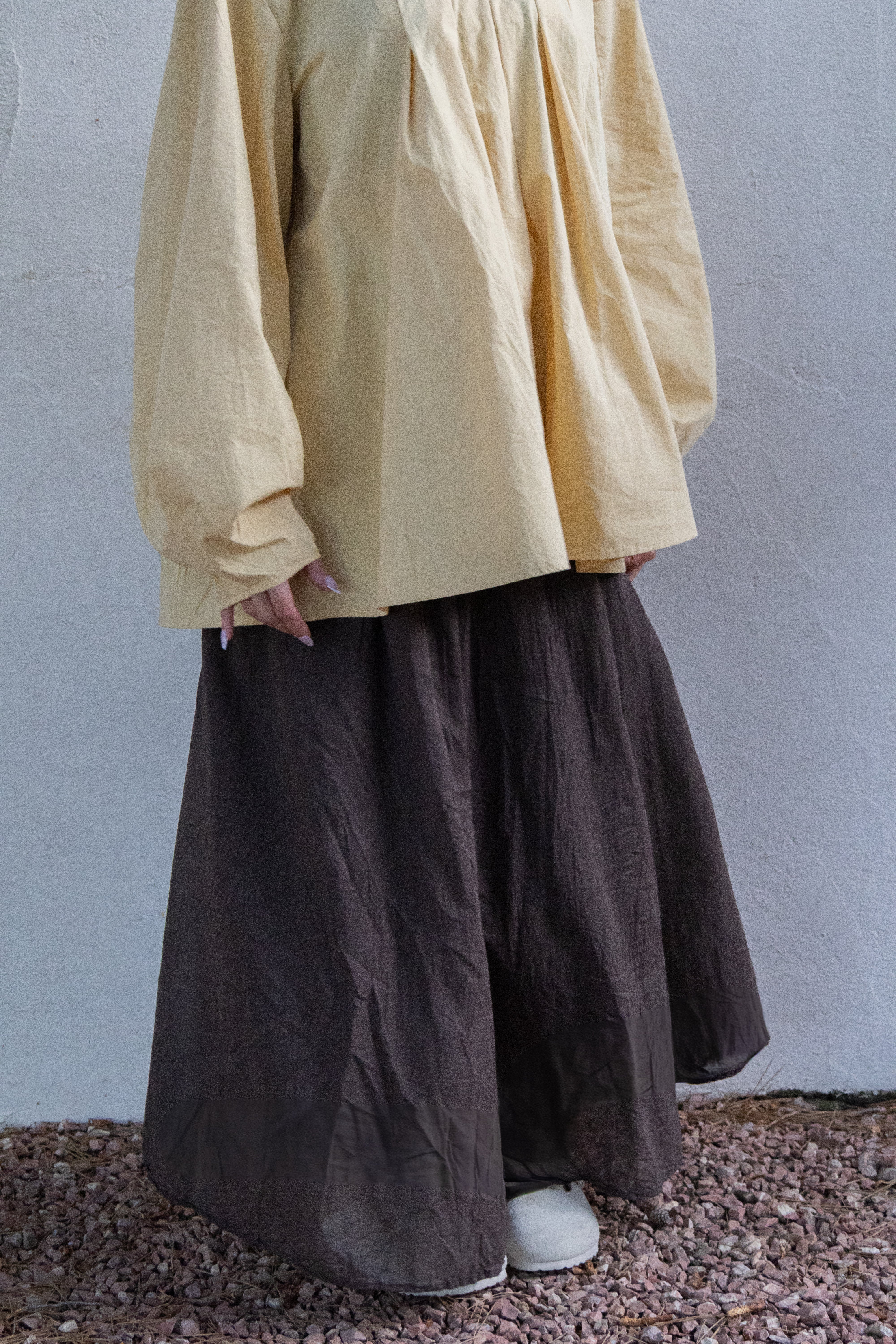 Blouse volumineuse - Beurre