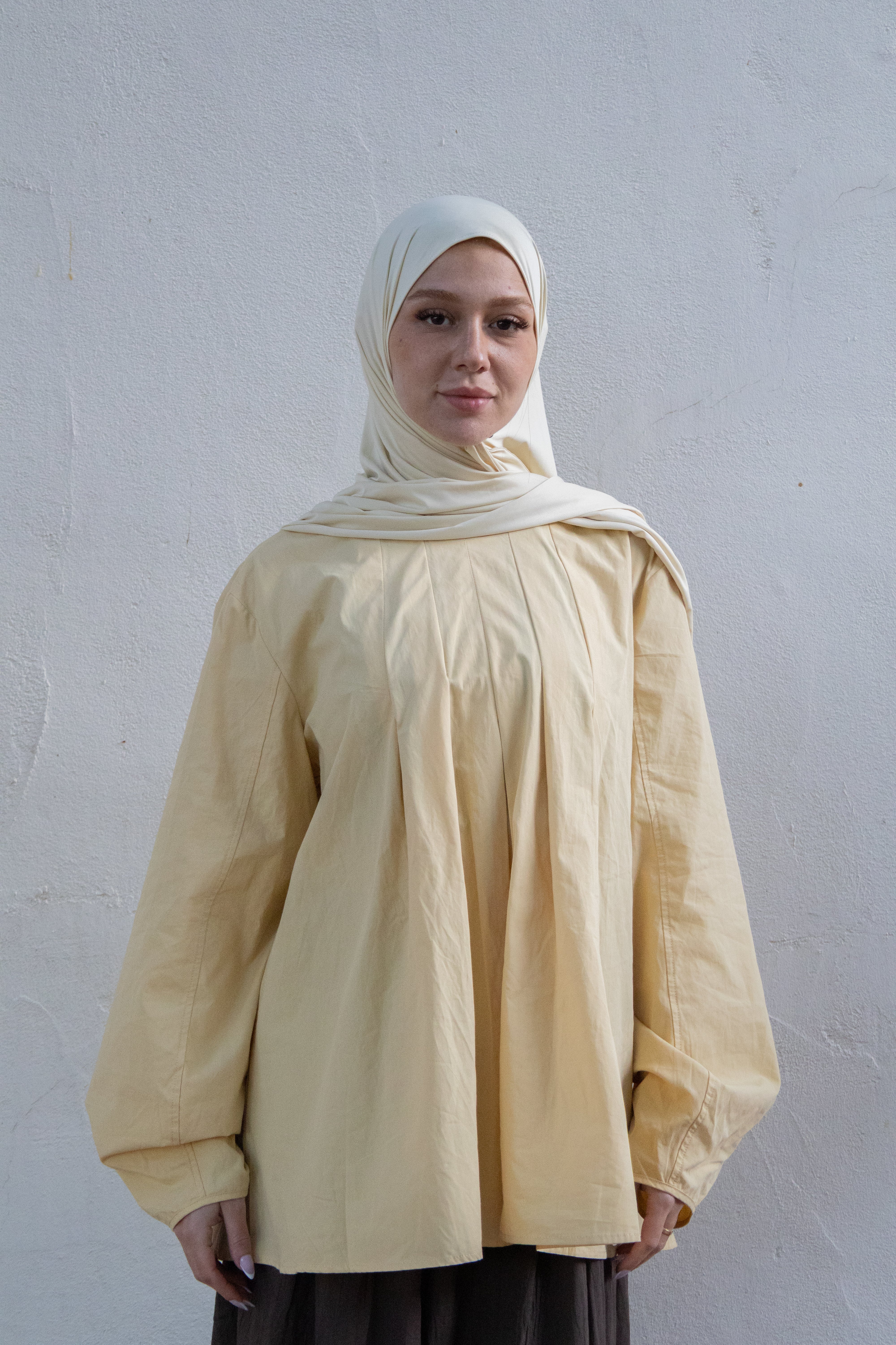 Blouse volumineuse - Beurre