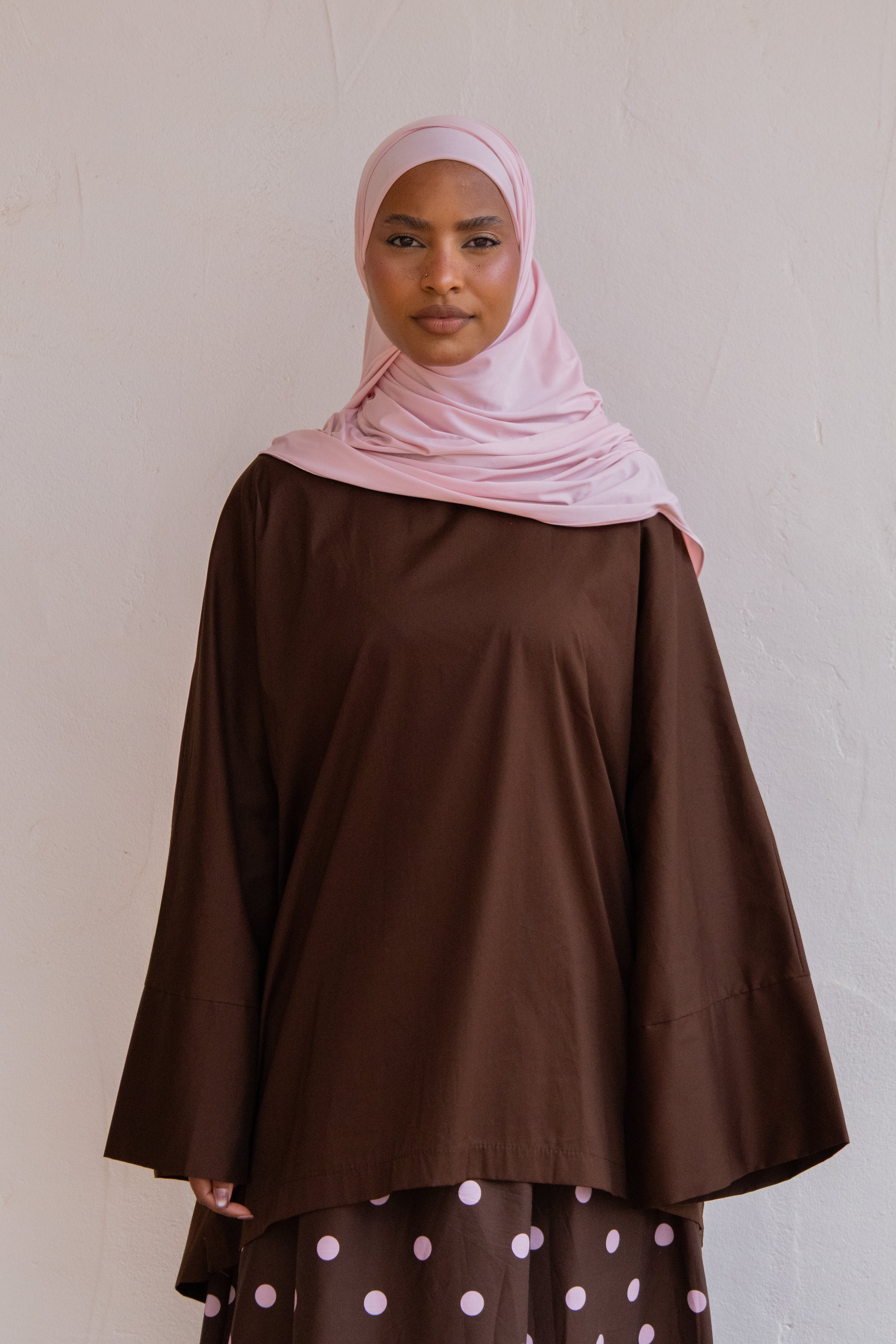 Haut NARA coton - Marron