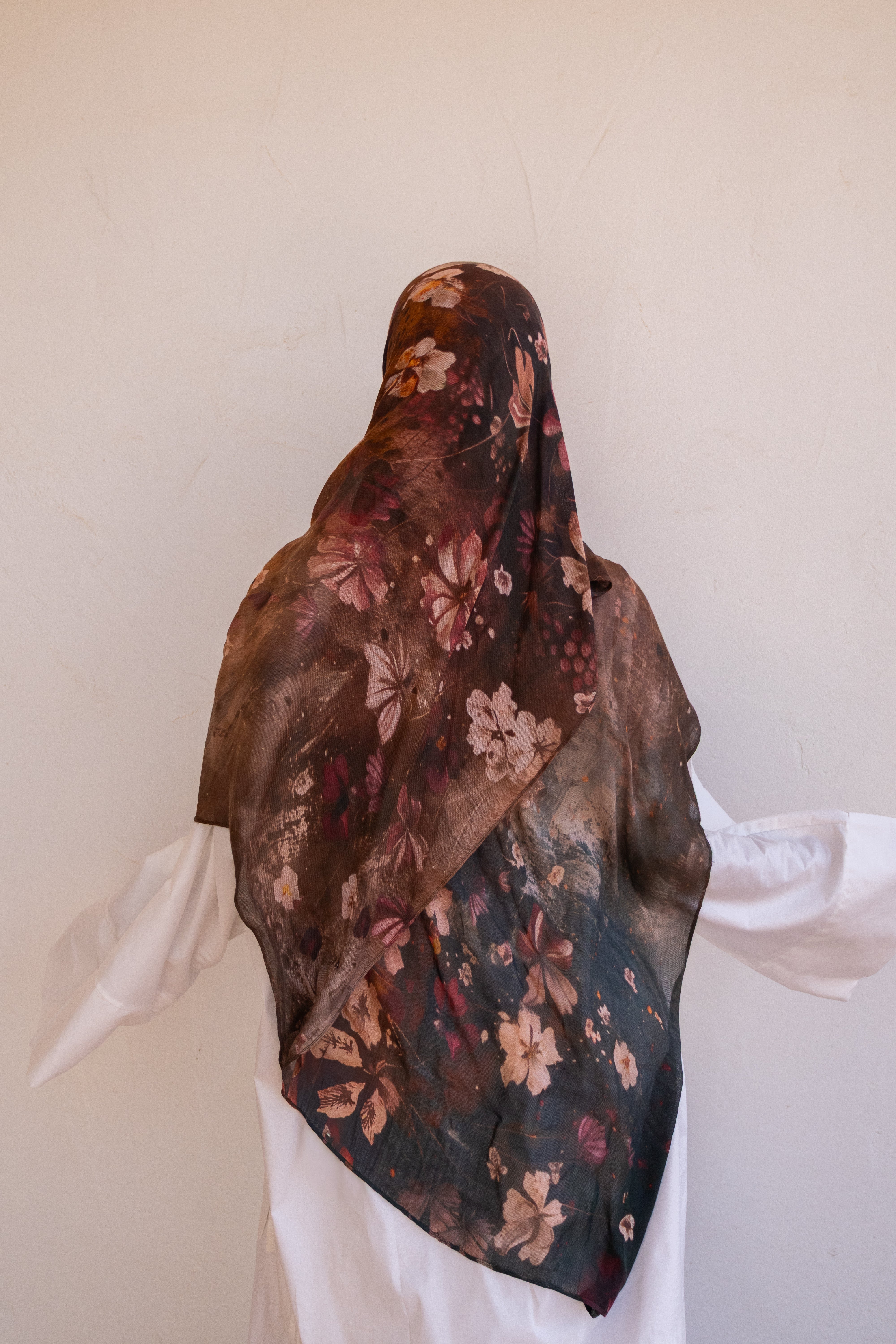 Hijab modal imprimé - Bloom