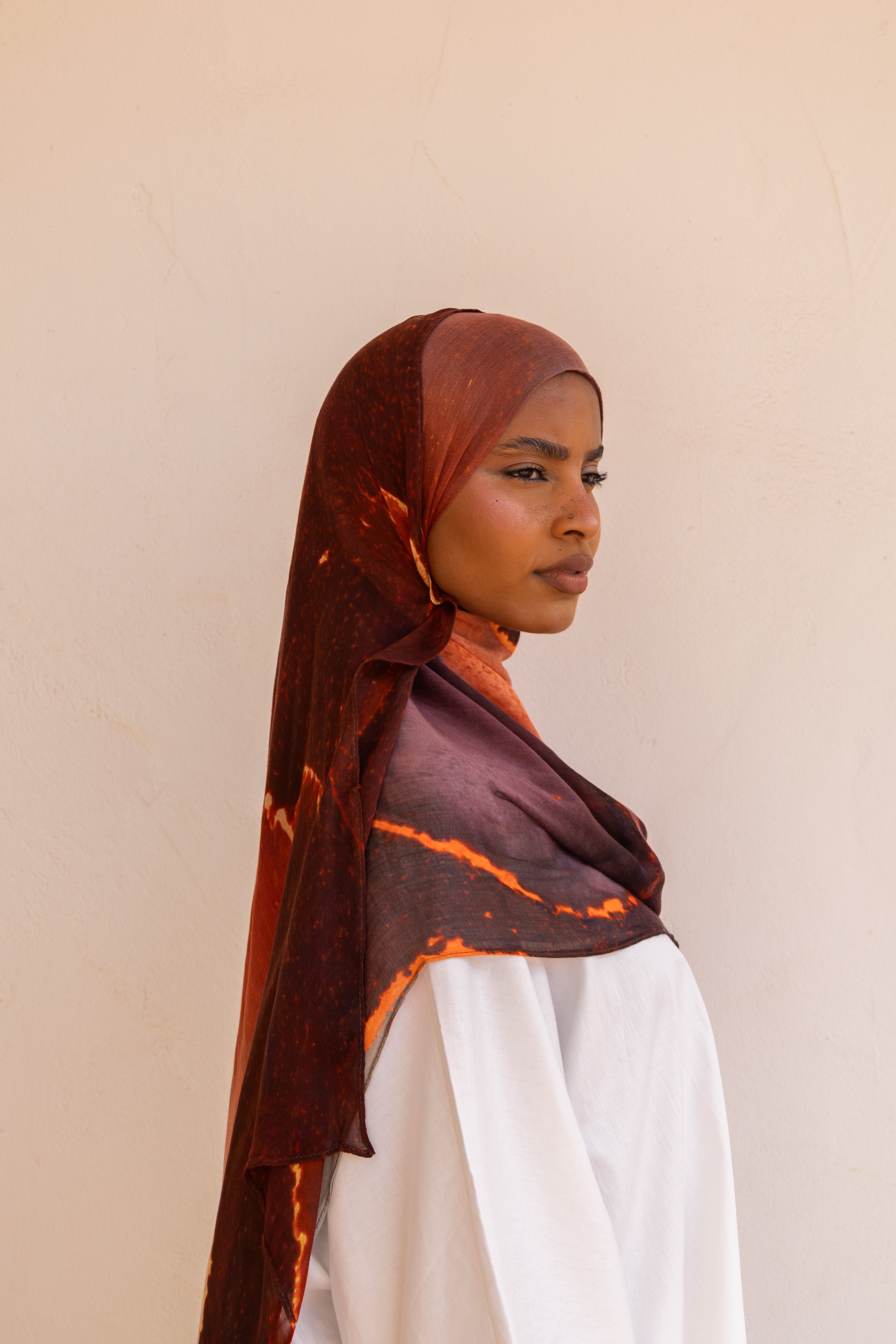 Hijab modal imprimé - Spice