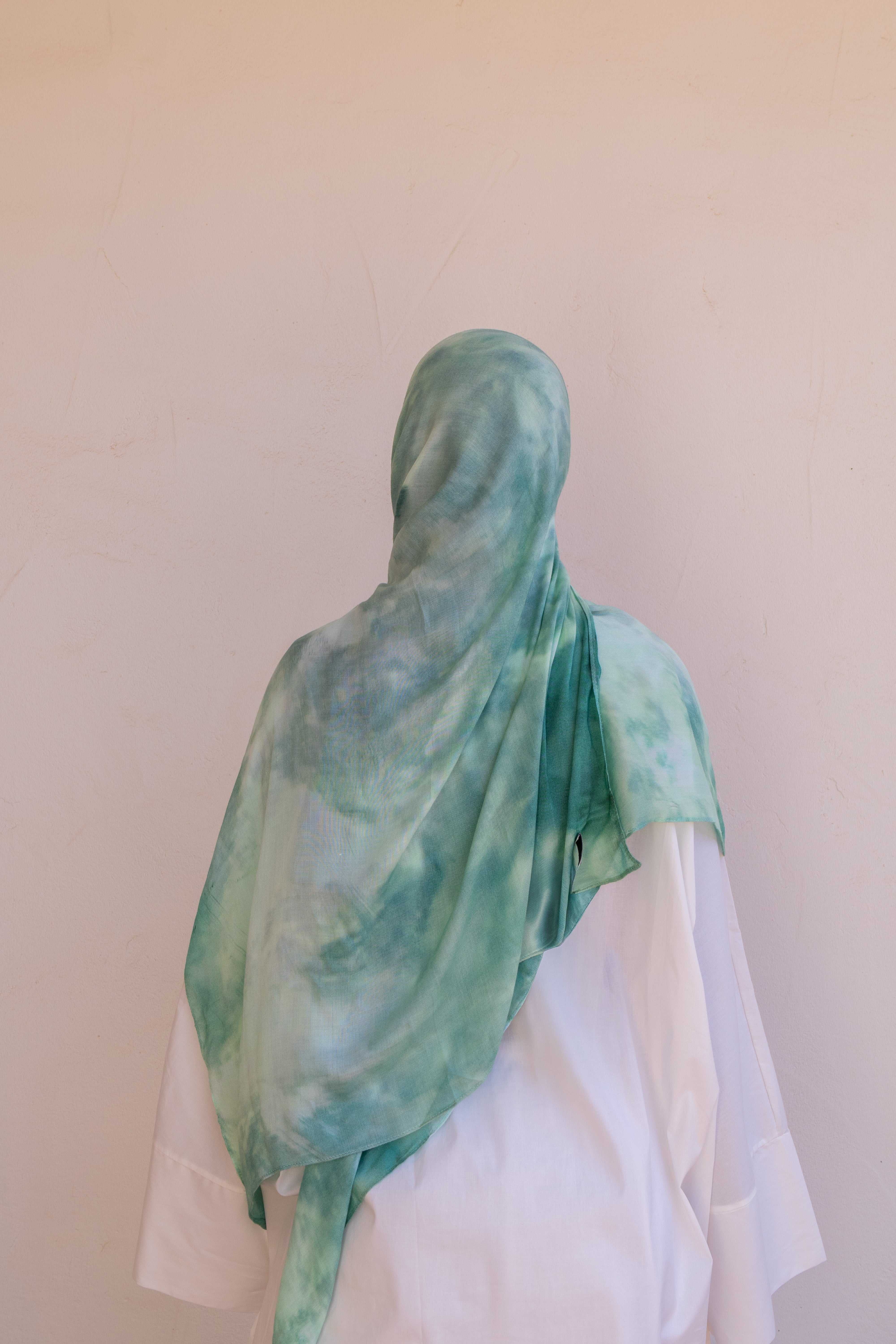 Hijab modal imprimé - Mint