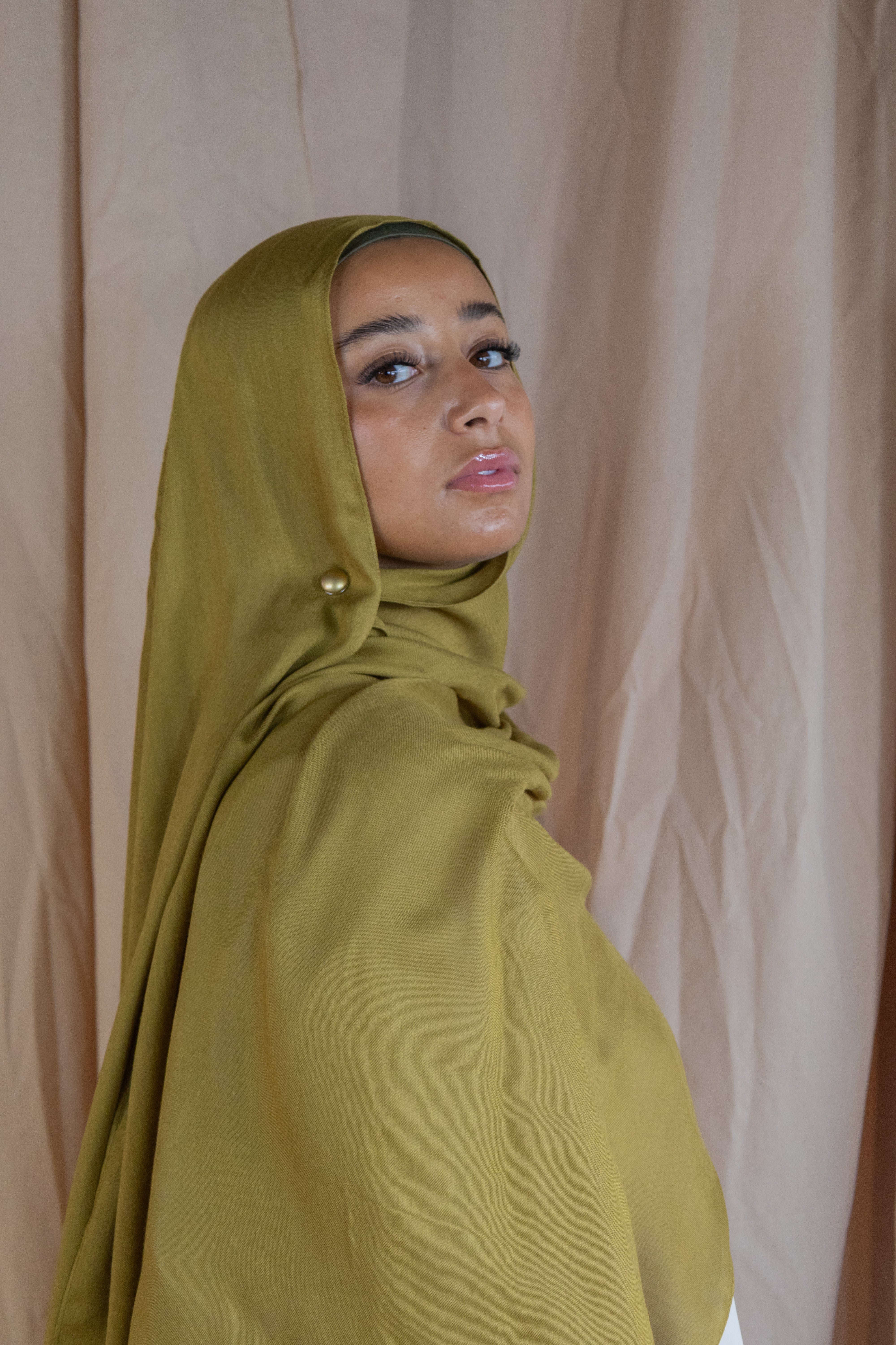 Hijab en modal - Olive
