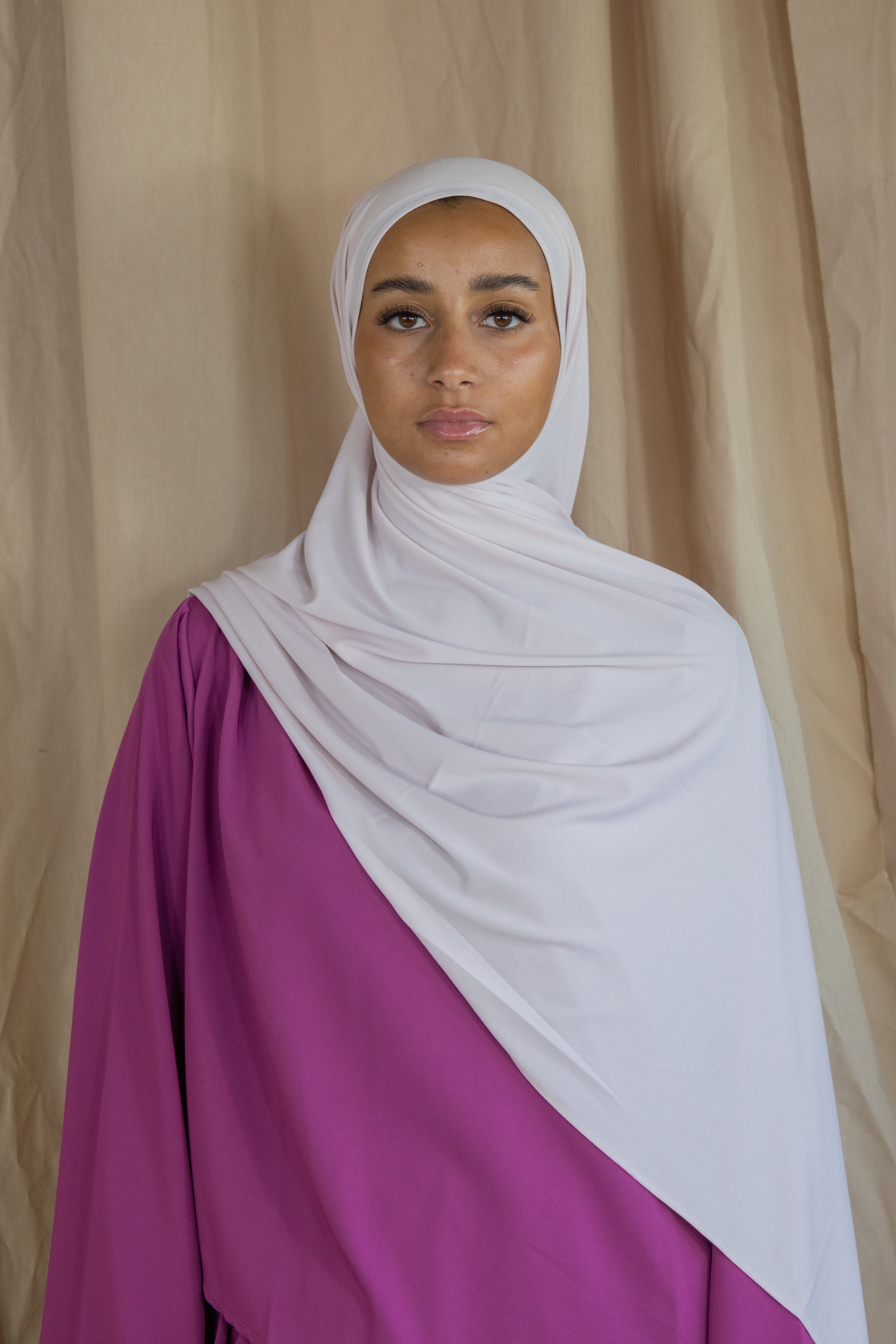 Hijab en jersey premium - Mist